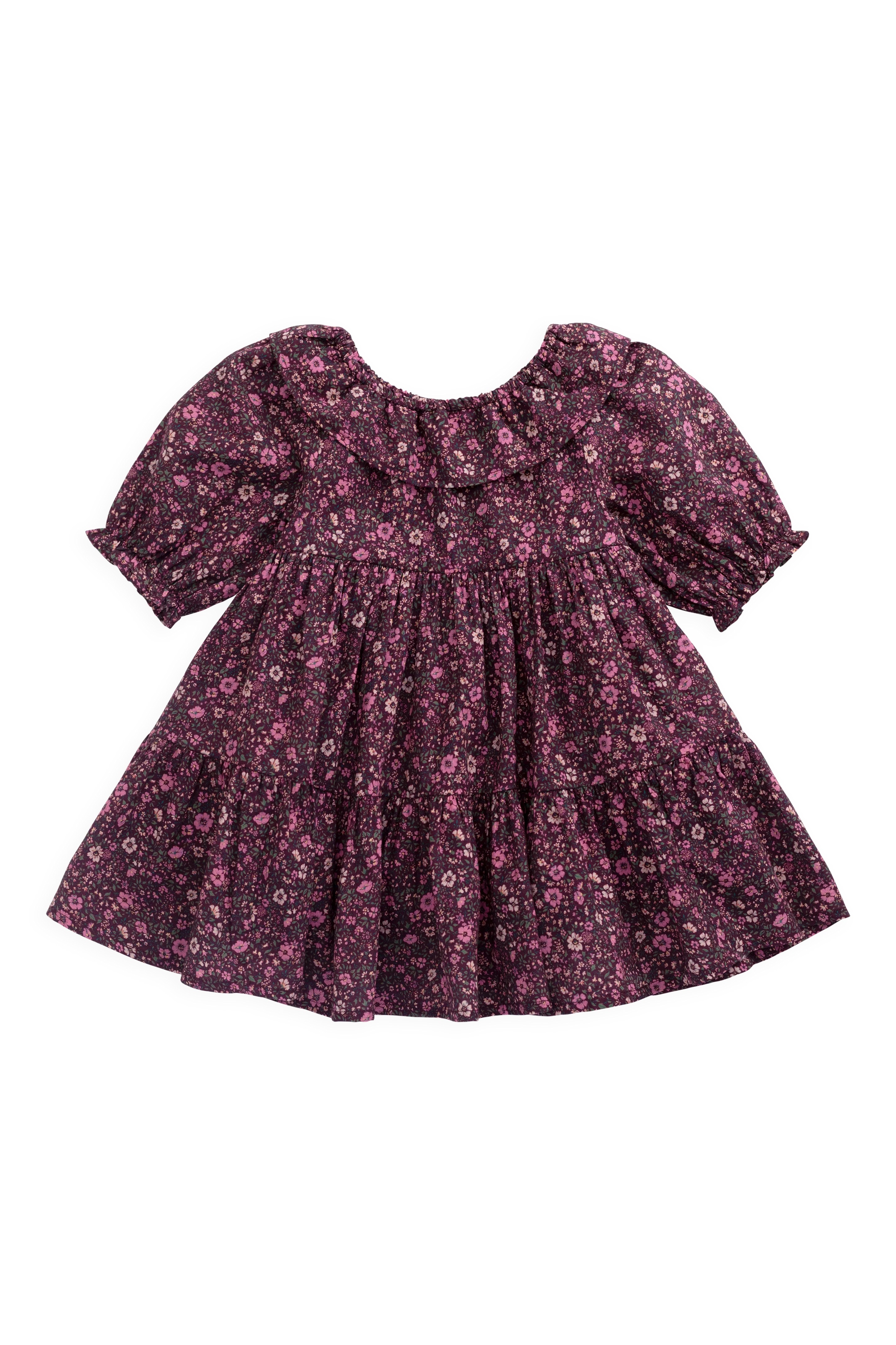 【預購】JAMIE KAY -Organic Cotton Acacia Dress（Flora Fig）