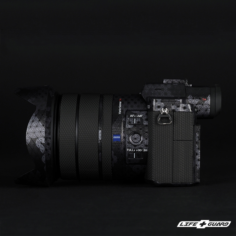 LIFE+GUARD SONY RX10 V M5 相機貼膜側面展示圖