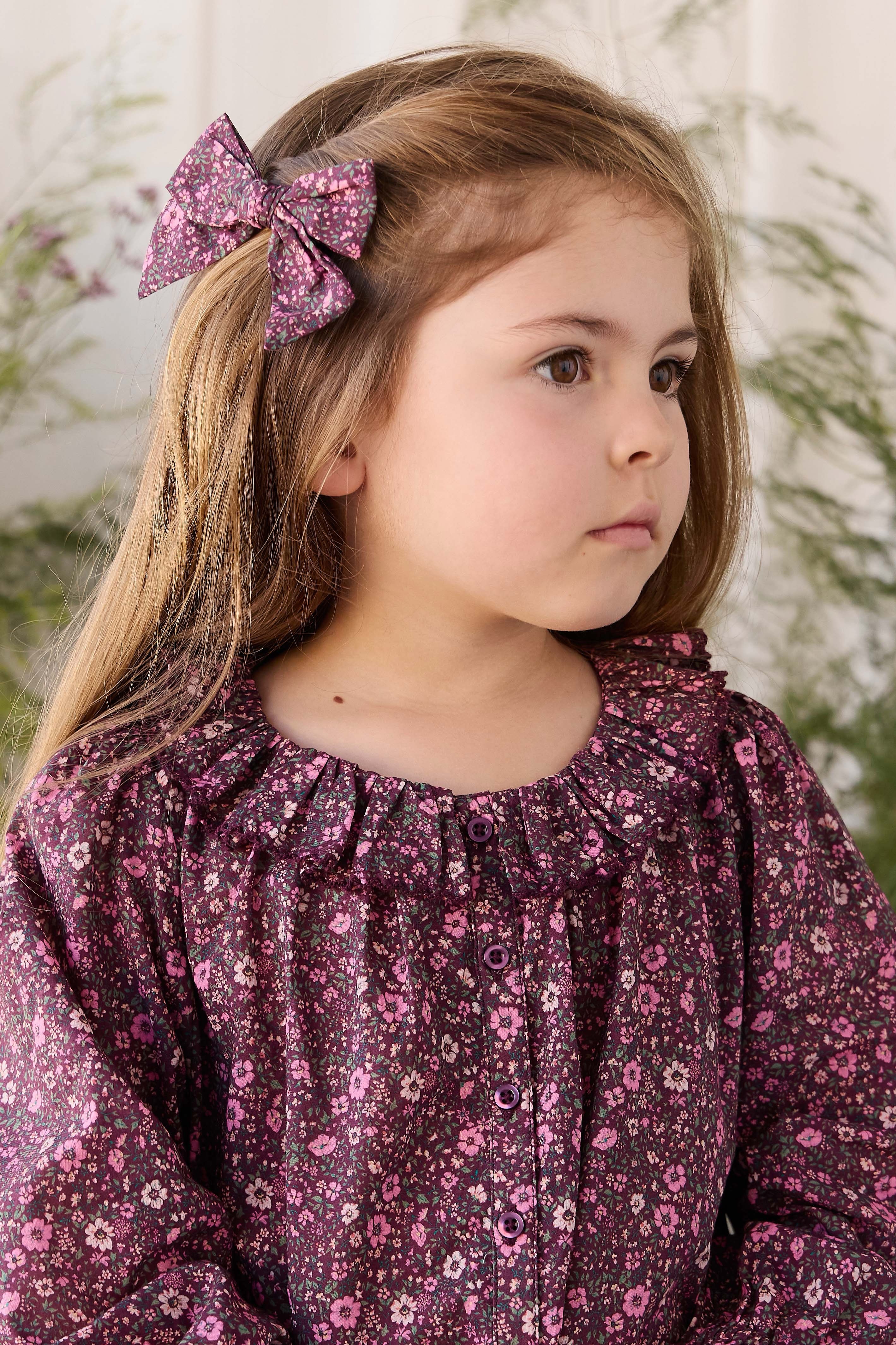 【預購】JAMIE KAY -Organic Cotton Cecile Top（Flora Fig）