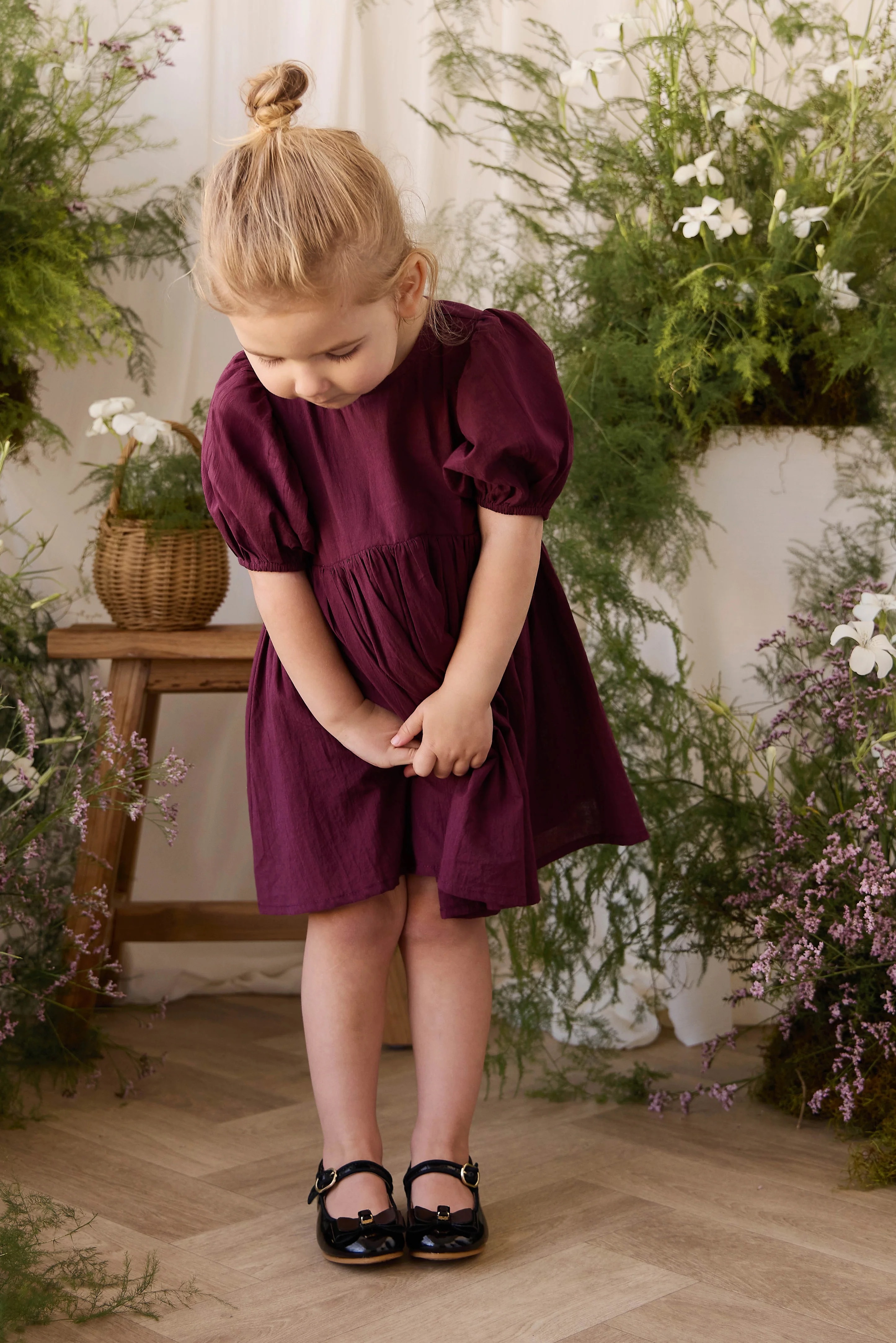 【預購】JAMIE KAY -Organic Cotton Frannie Dress（Fig）