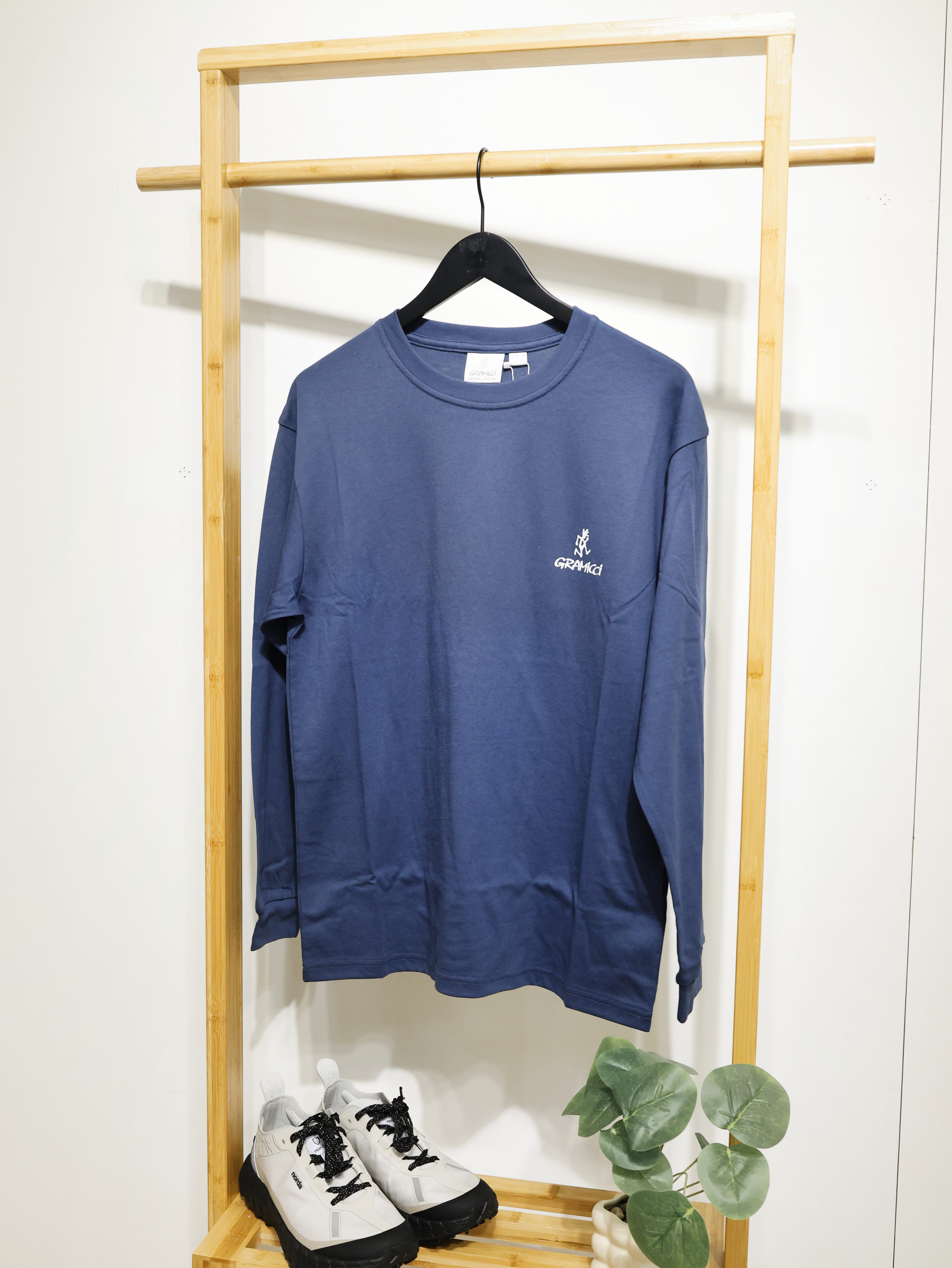 Gramicci ONE POINT LOGO L/S TEE 長袖 G6FM-T106