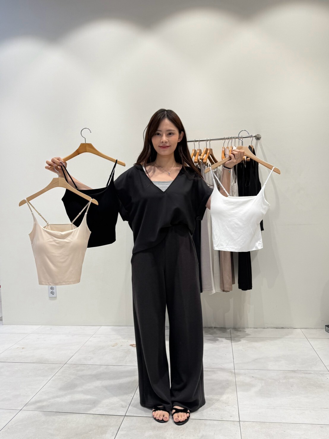 SA7003 吊帶平口Bra top