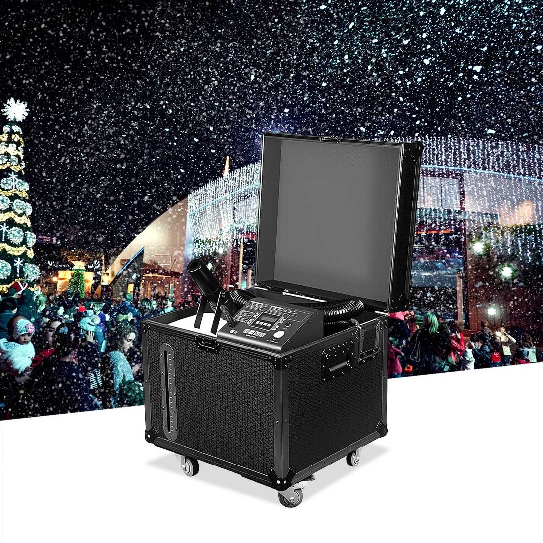 Moka SFX H-S04 1500W DMX512 and Manual Control Big Snow Machine