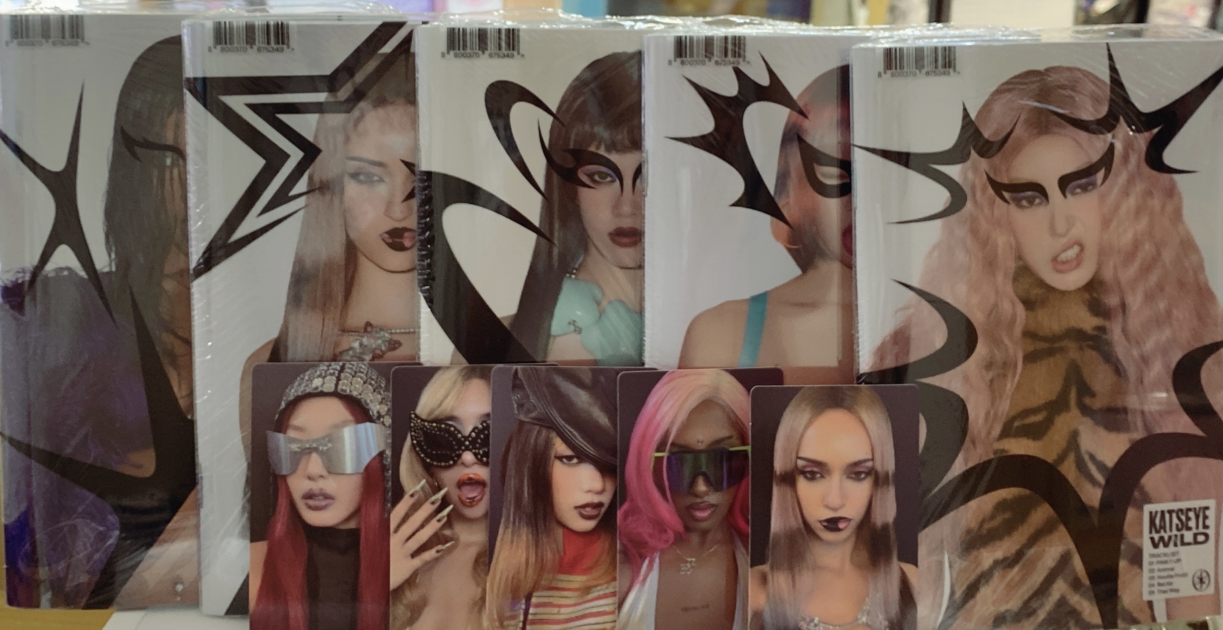 KATSEYE WILD MEMBER ALBUM ( RANDOM COVER)