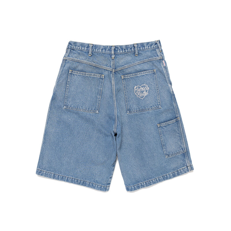 2026SS HUMAN MADE WIDE DENIM SHORTS 牛仔 短褲 現貨 HM31PT029