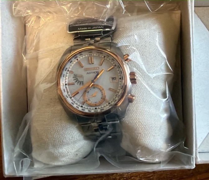 精工 Seiko Astron Solar Radio Perpetual Calendar Solar Power SBXY020 太陽能電波表 鈦金屬錶殼 萬年曆腕錶