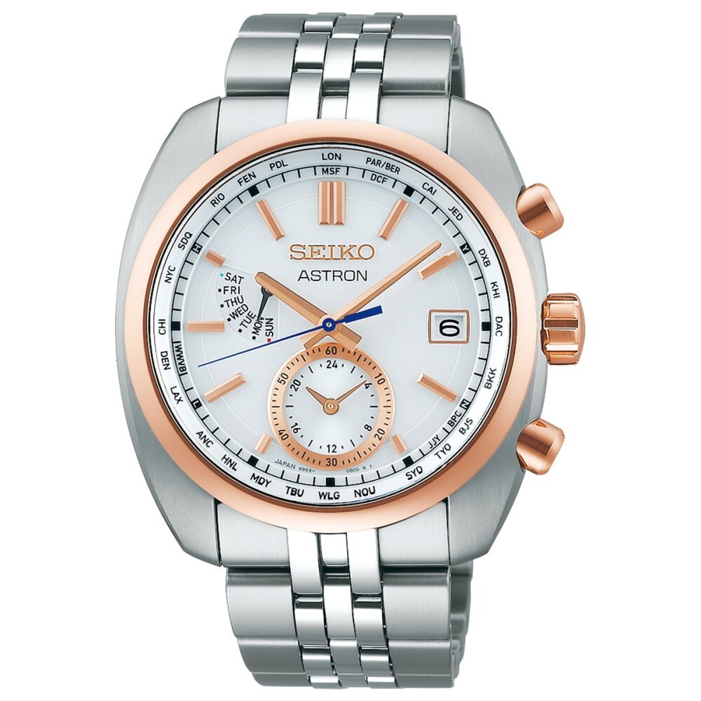 精工 Seiko Astron Solar Radio Perpetual Calendar Solar Power SBXY020 太陽能電波表 鈦金屬錶殼 萬年曆腕錶