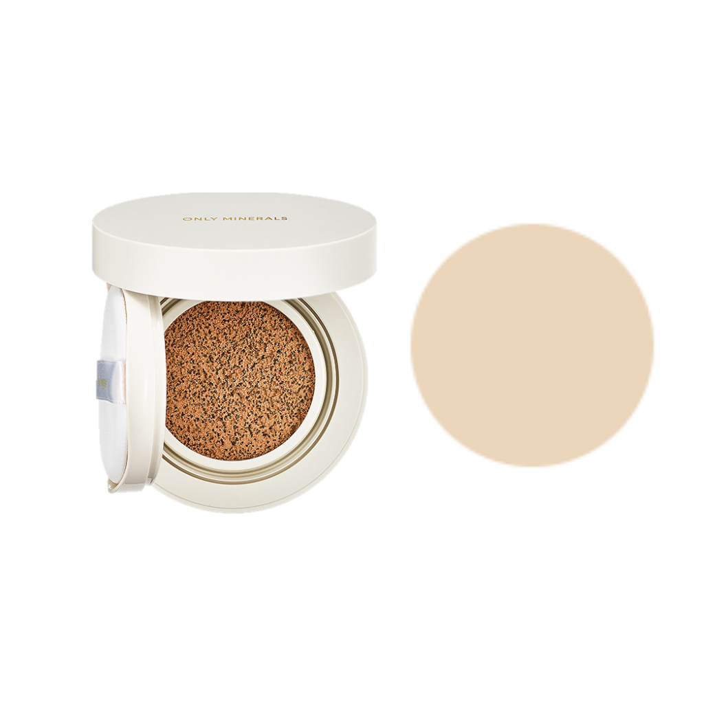 JAP-BBG0819-028 ONLY MINERALS - 藥用抗皺美白氣墊BB #明亮色 11g (A28)