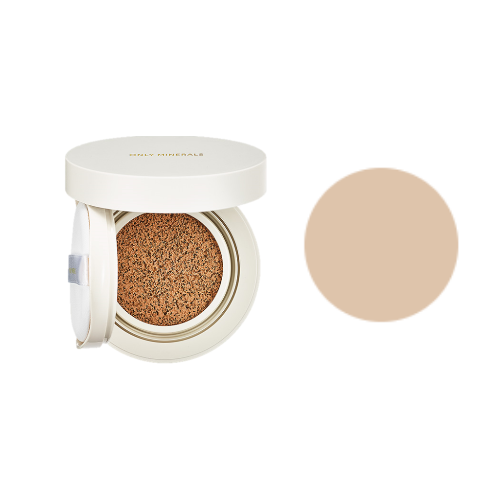 JAP-BBG0819-029 ONLY MINERALS - 藥用抗皺美白氣墊BB #自然色 11g (A29)