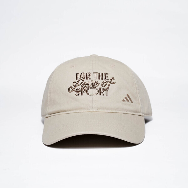 Adidas 愛迪達 Slogan Cap KZ2326 帽 運動帽 老帽 棒球帽 卡其 米棕