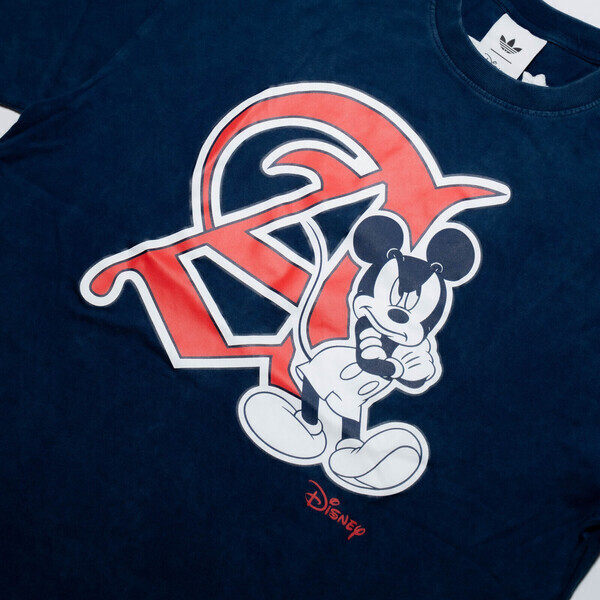 Adidas 愛迪達 Adidas Disney M KW3115 男女 T恤 休閒短袖 迪士尼 米奇 深藍