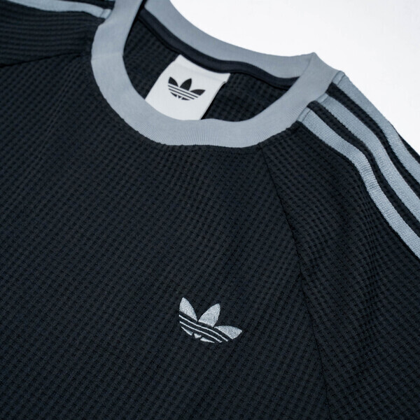 Adidas 愛迪達 Ss Tee U KT7785 男女 T恤 運動上衣 休閒短袖 華夫格 深灰藍