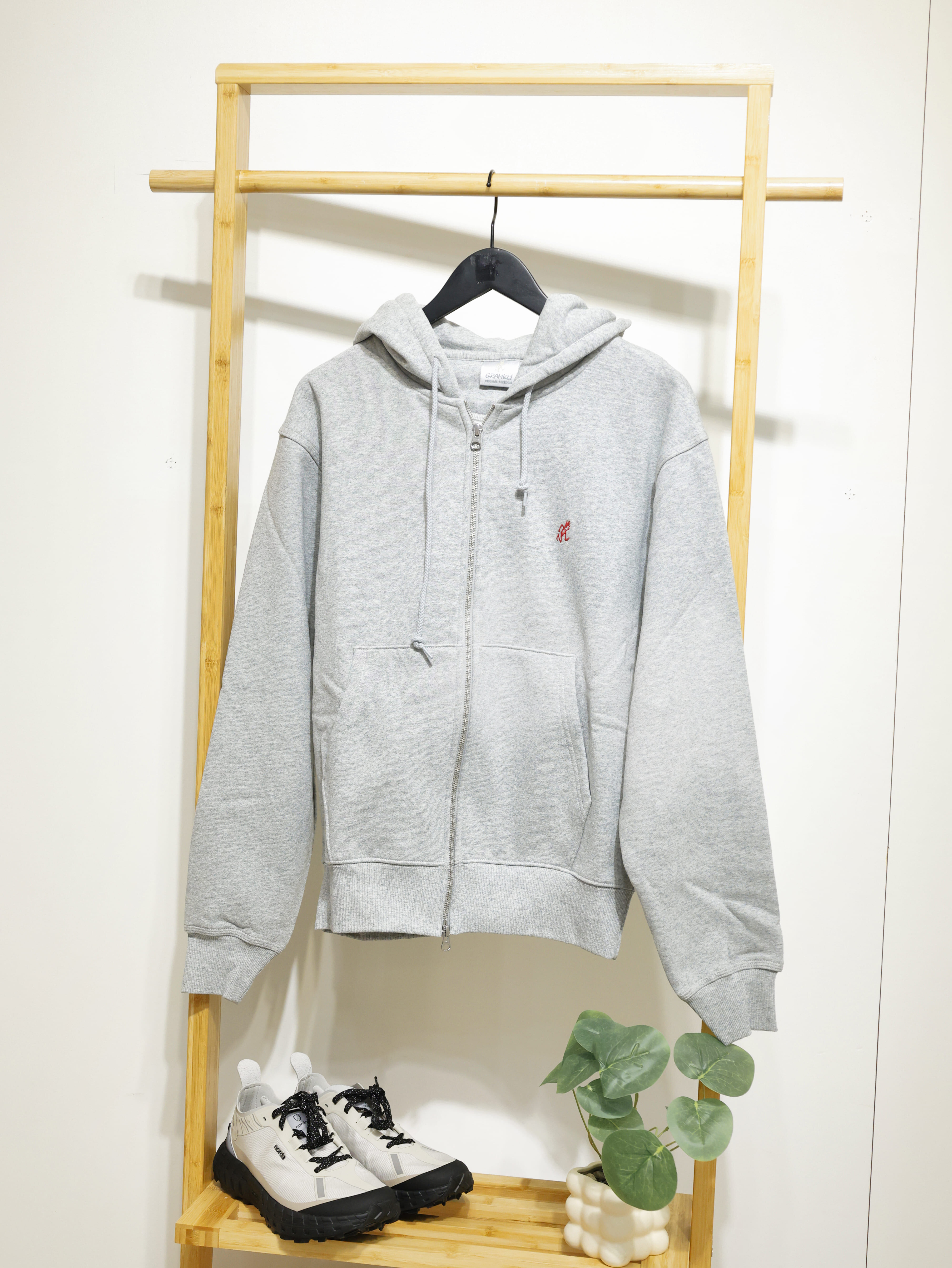 Gramicci ONE POINT ZIP HOODED SWEATSHIRT 外套 G310-FT