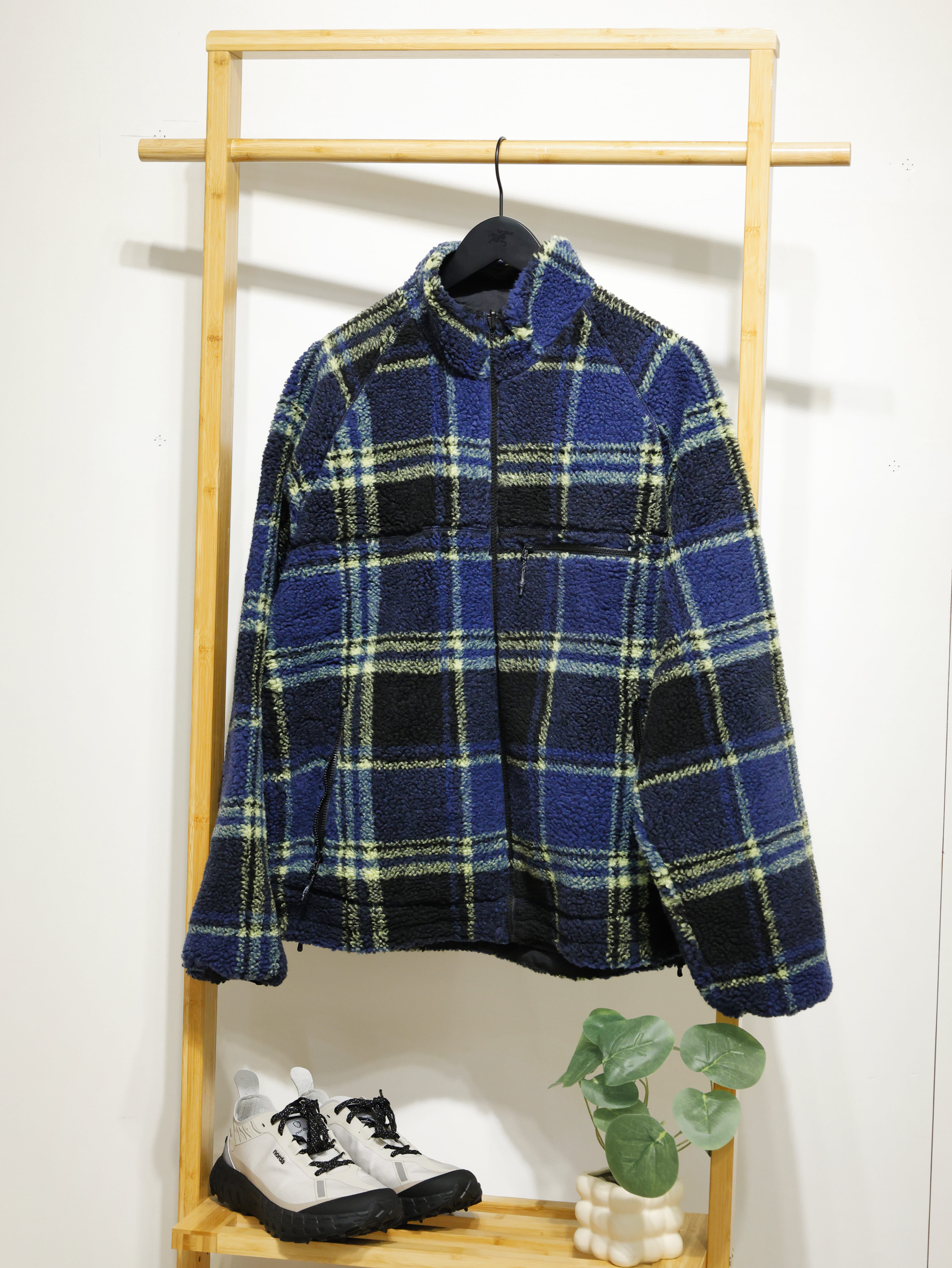Gramicci REVERSIBLE SHERPA PLAID JACKET 雙面外套 G6FM-J060