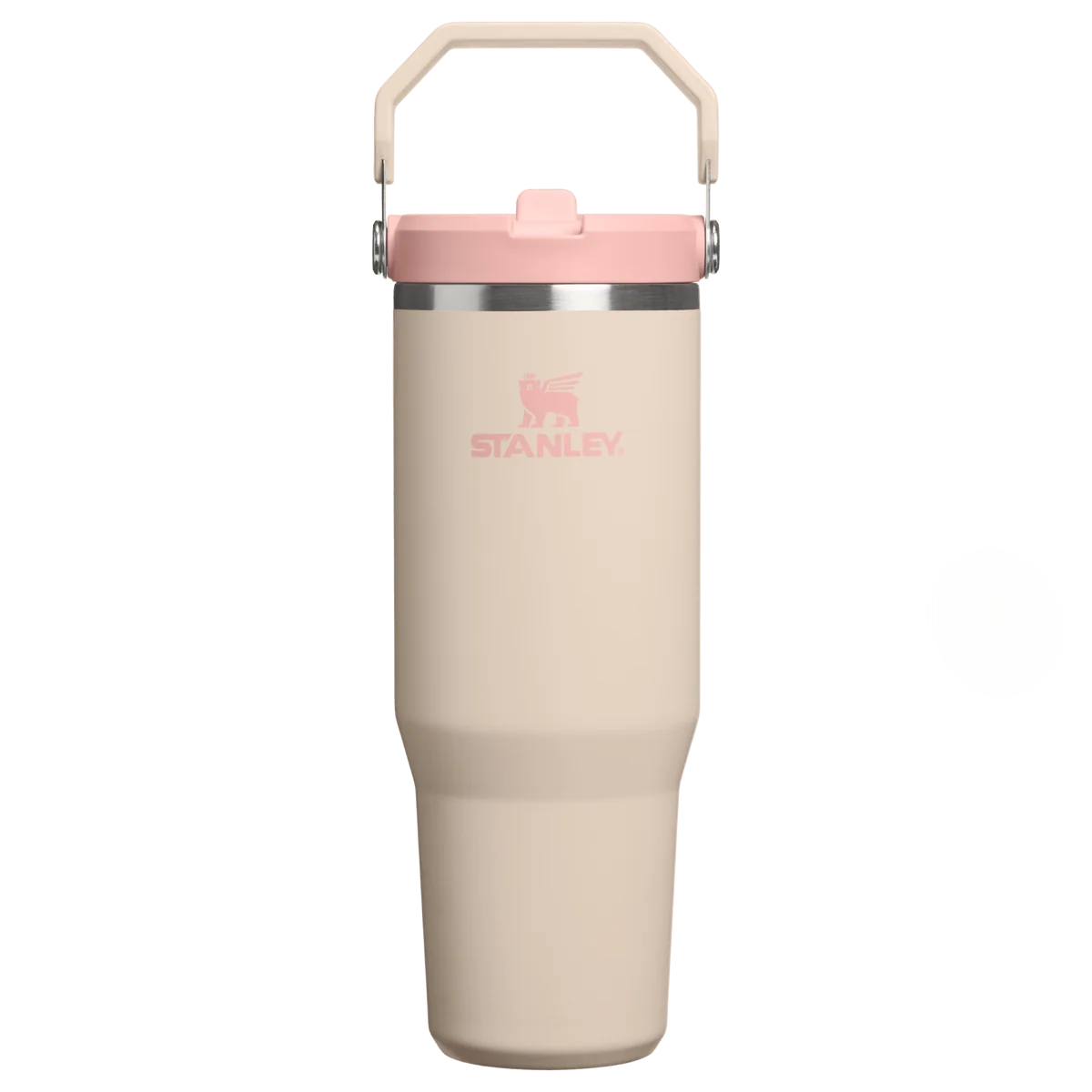 少 量 現 貨丨Stanley 1913 IceFlow™ 手提吸管杯 2.0 Flip Straw Tumbler Champagne 30oz