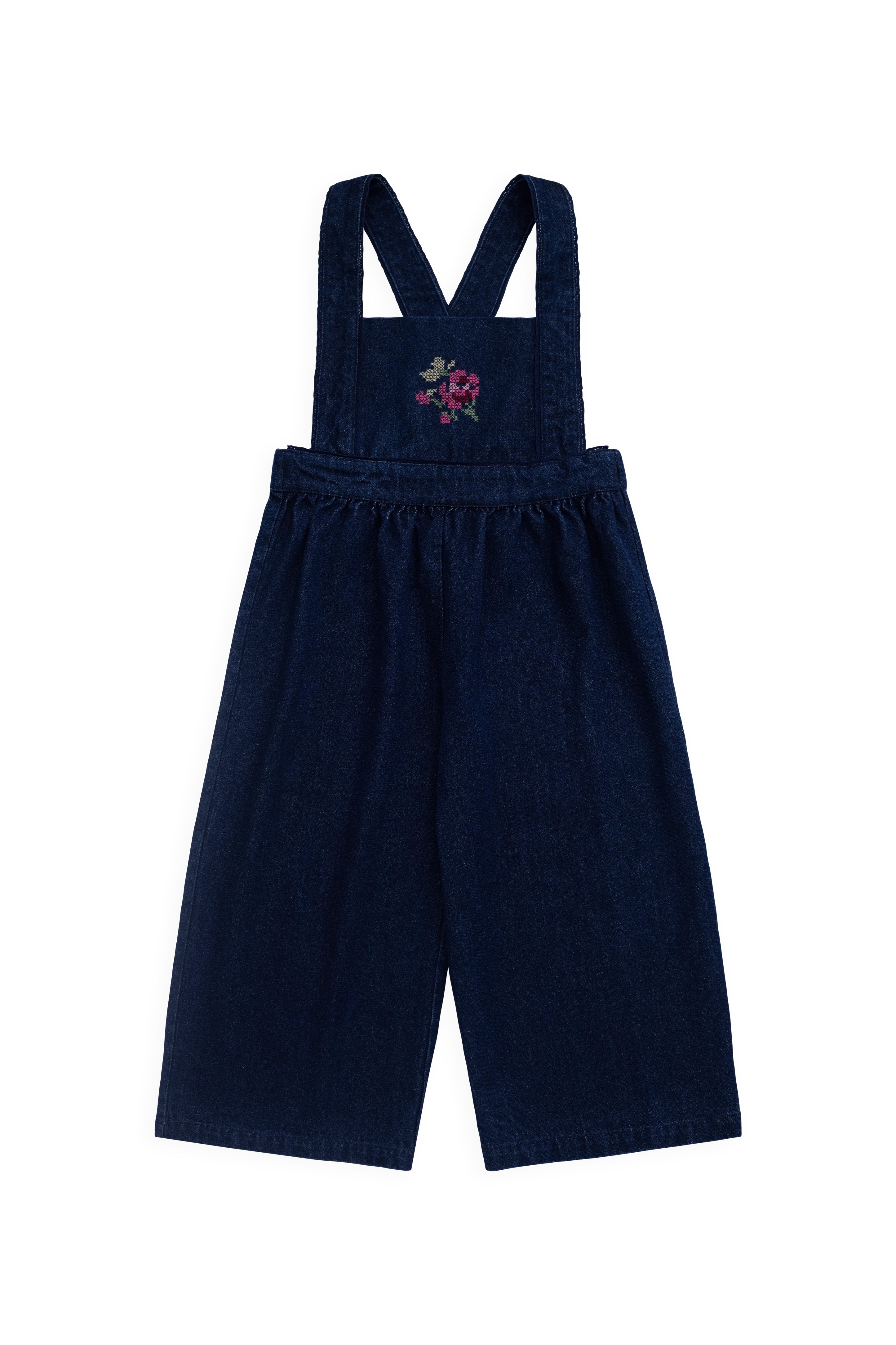 【預購】JAMIE KAY -Dovie Overall（Deep Sea Denim Orchid Rose）
