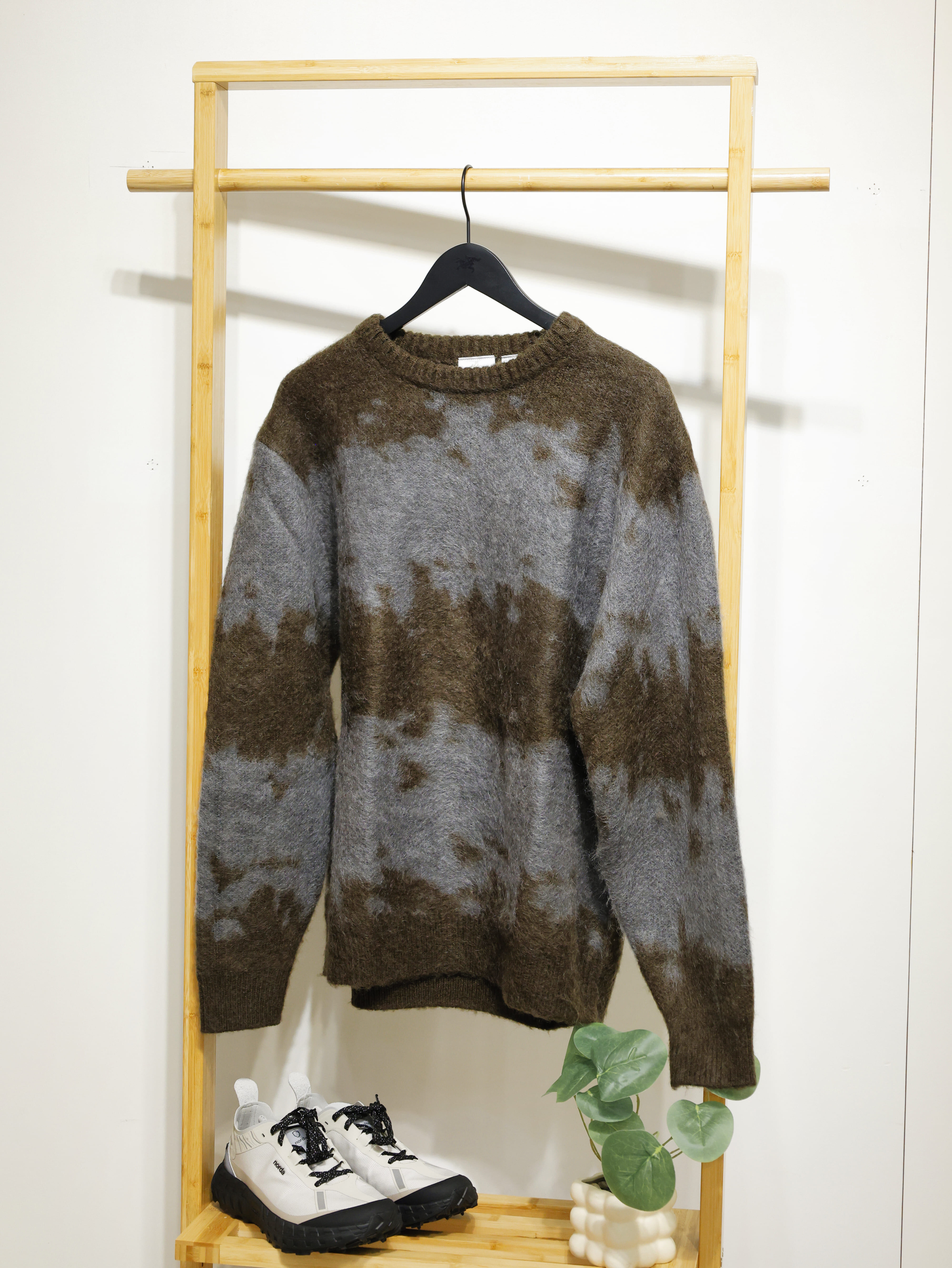 Gramicci MOHAIR SPLATTER SWEATER 長袖 G6FM-J037