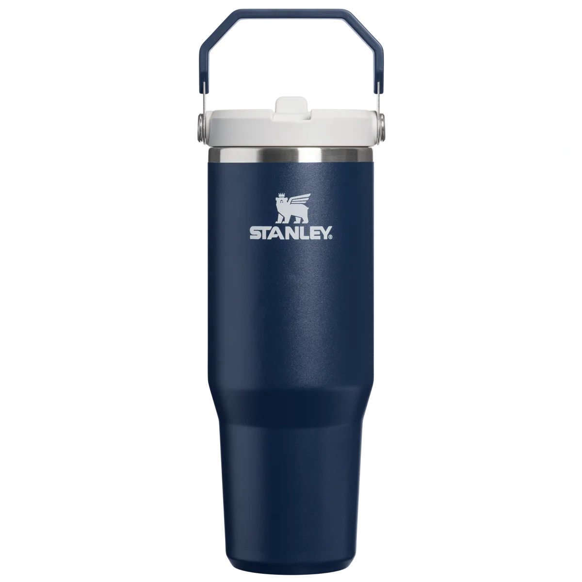 少 量 現 貨丨Stanley 1913 IceFlow™ 手提吸管杯 2.0 Flip Straw Tumbler Dark Navy 30oz