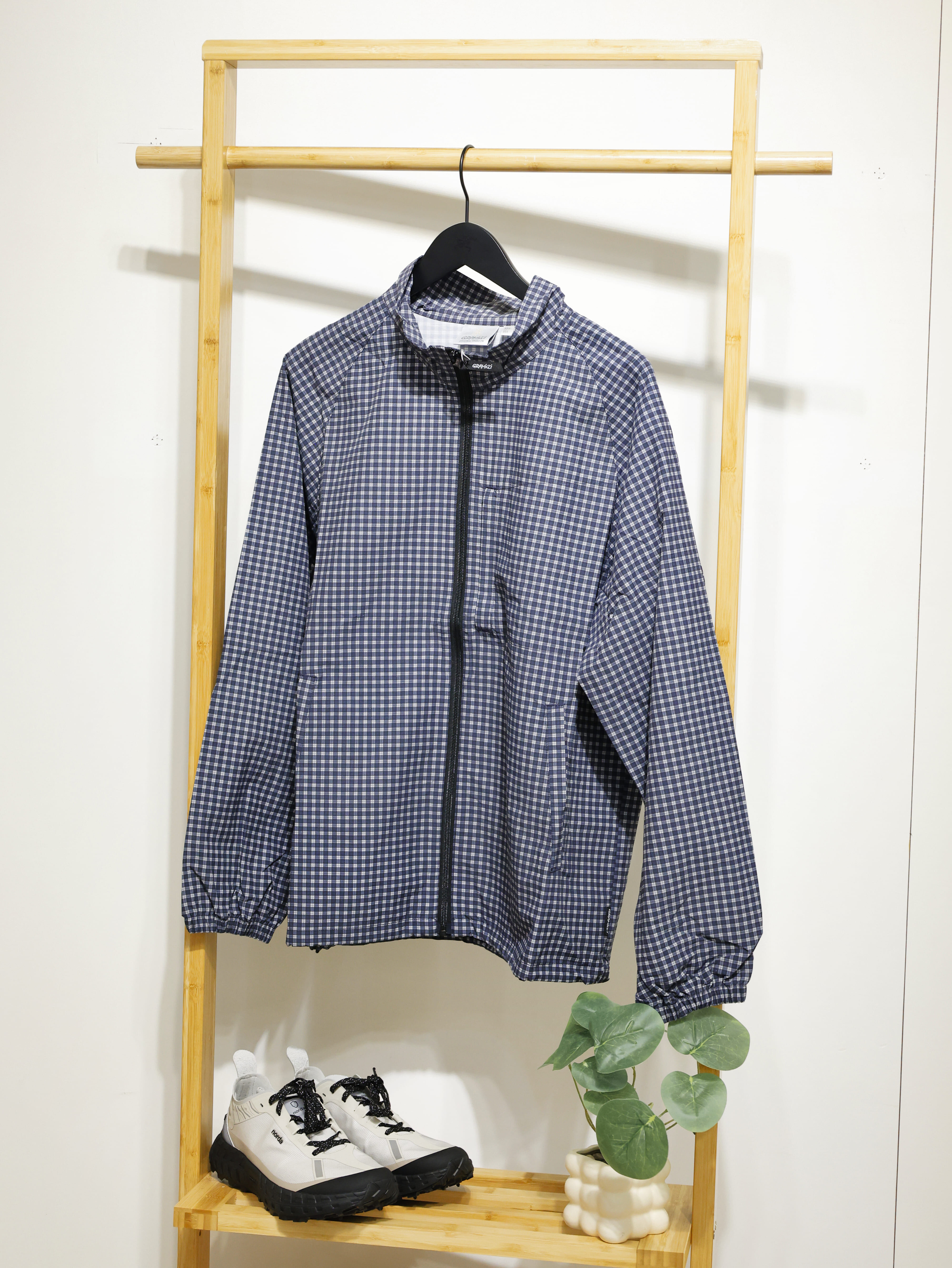 Gramicci MINI CHECK NYLON JACKET 外套 G6FM-J013