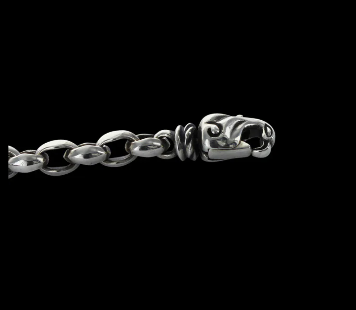 MF Bracelet:6mm Mini Silk Lobster Clasp