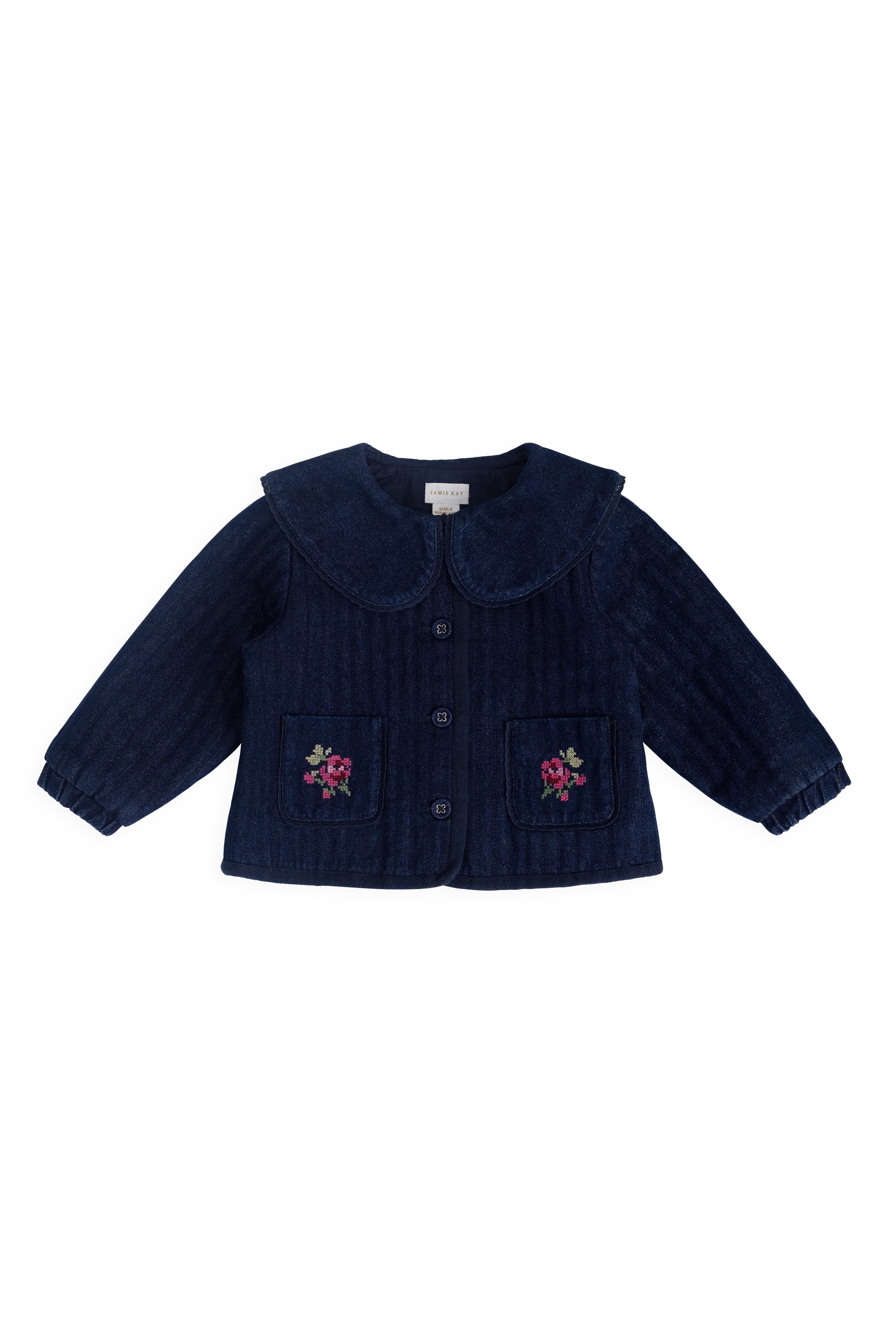 【預購】JAMIE KAY - Gracen Jacket（Deep Sea Denim Orchid Rose）