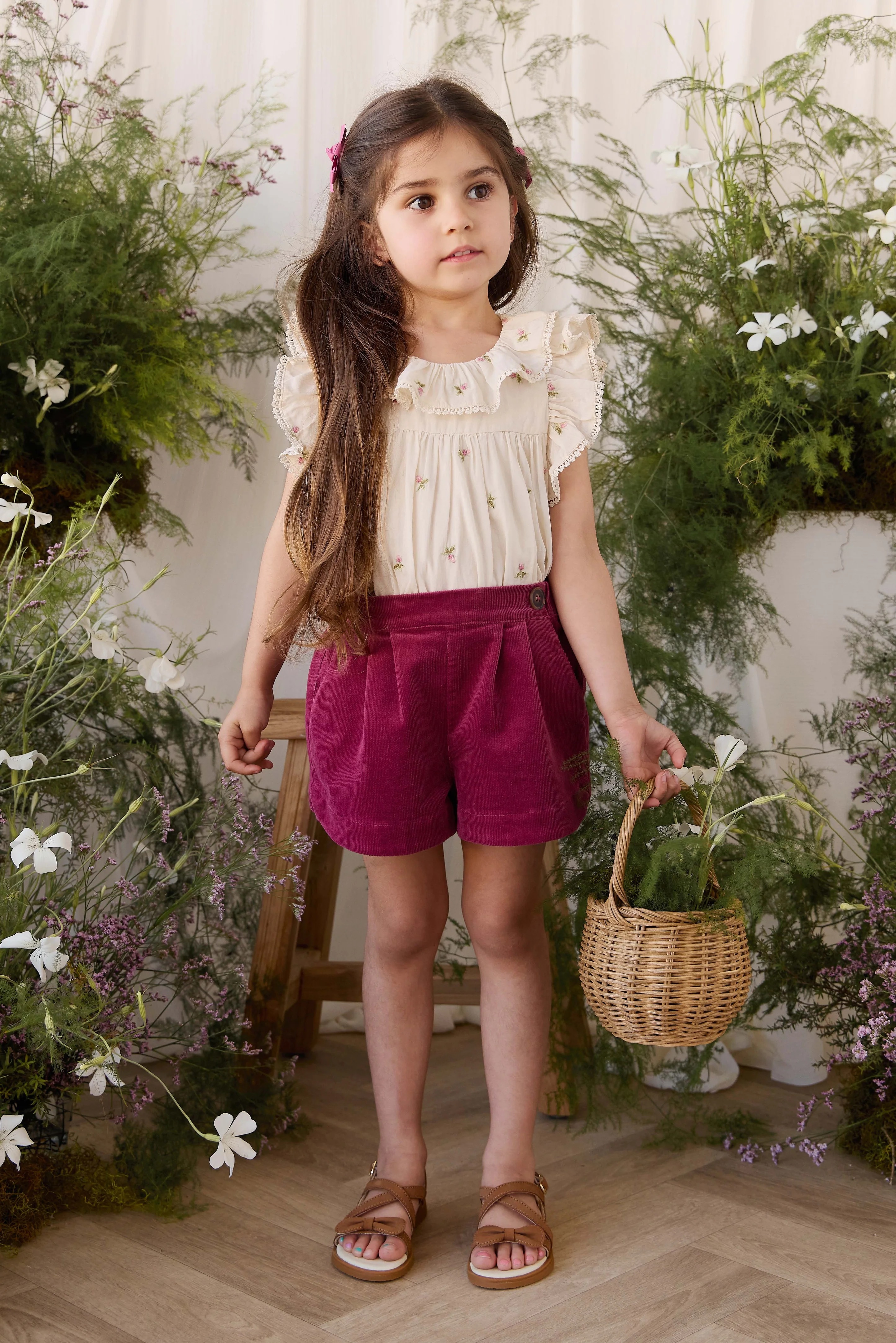 【預購】JAMIE KAY -Jardine Short（Rose Petal）