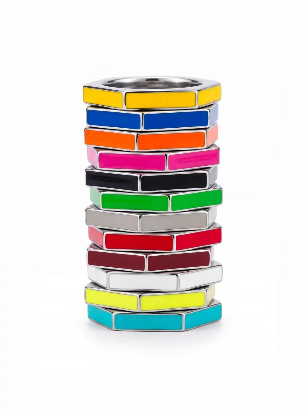 CIBILI RINGS DIFFERENT COLOR (US9) - RANDOM