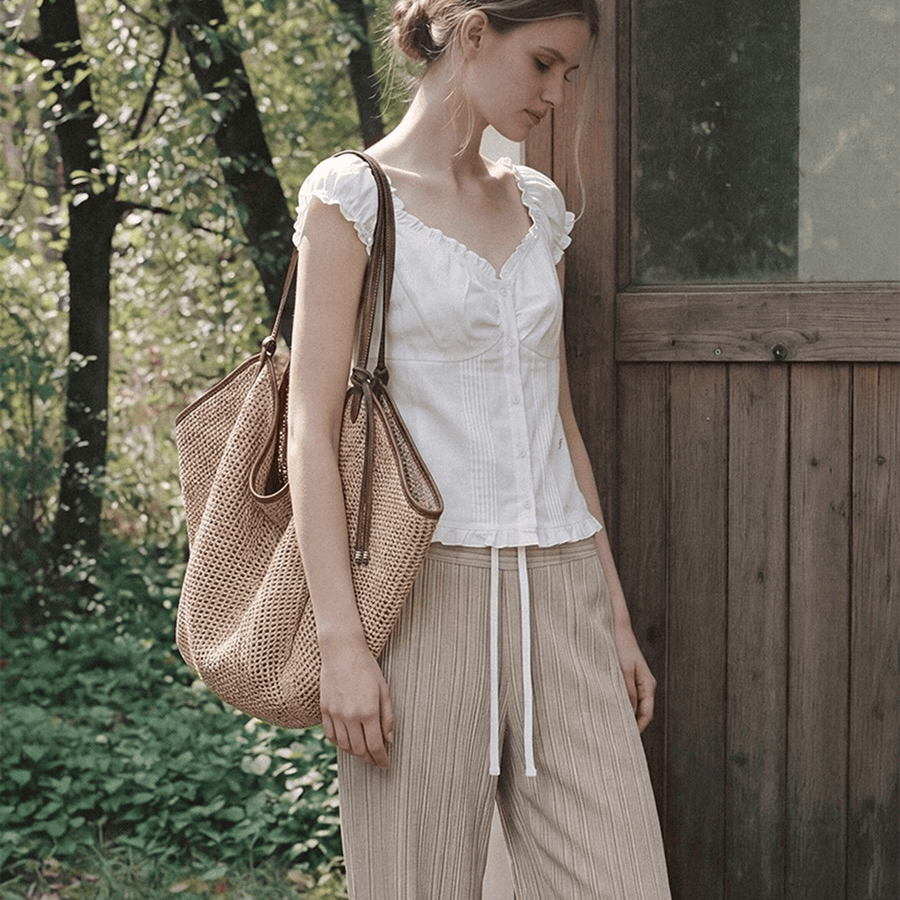 \官方最低價!!/ 平過飛韓國~$960!!😱✨ Folnua｜ARIA BAG-LAPIA  [2 colors] F46