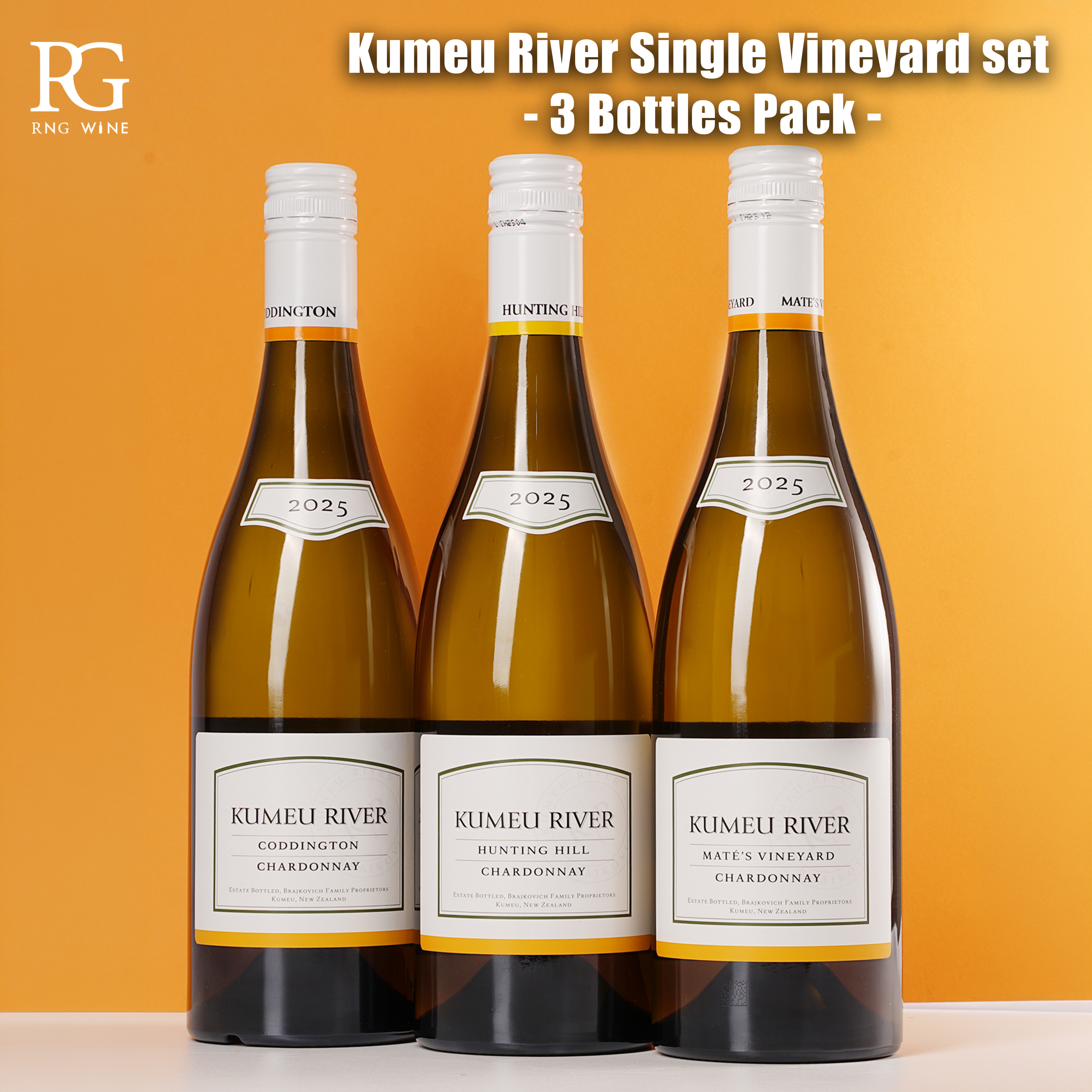 Kumeu River Single Vineyard set - 3 Bottles Pack