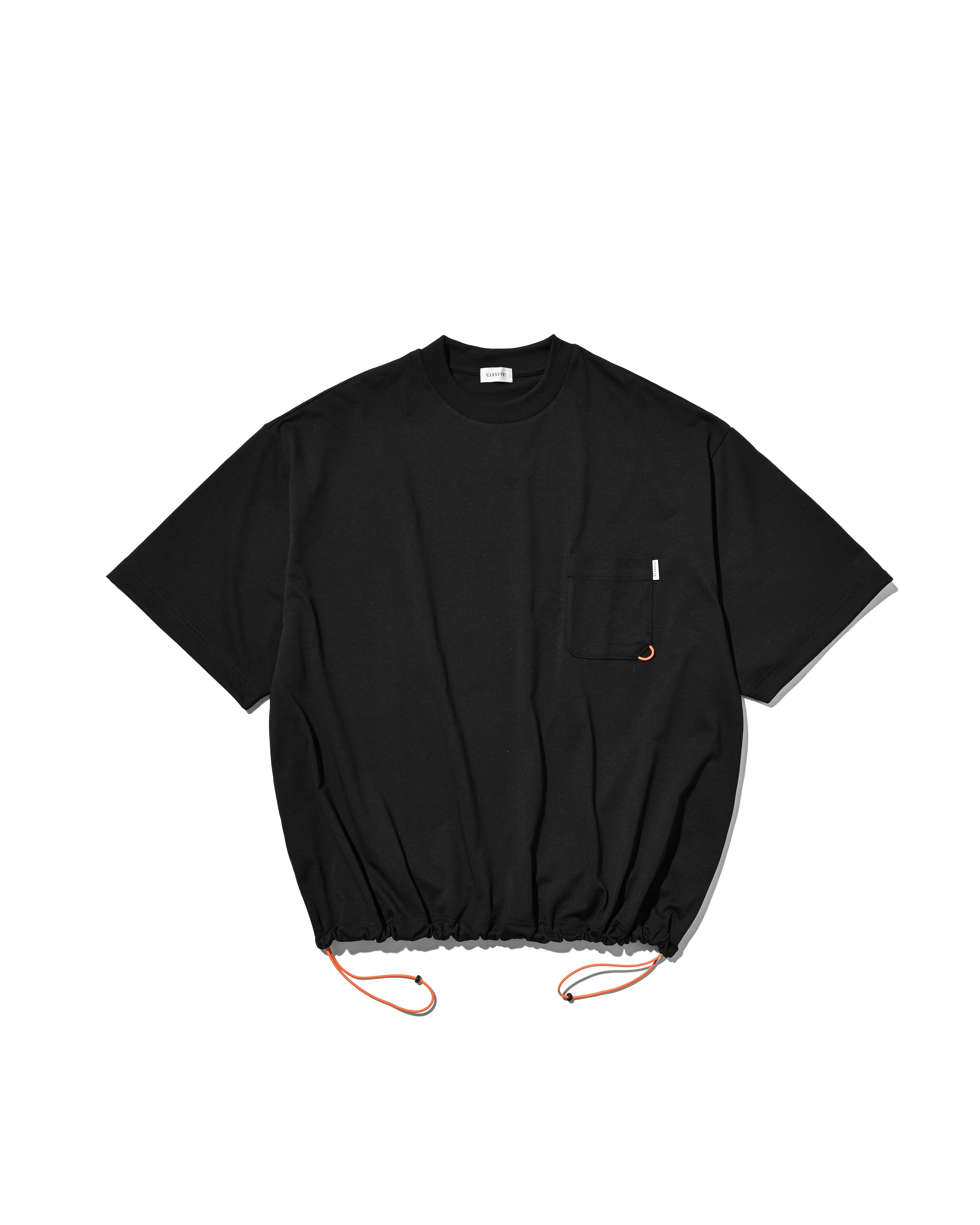 CLESSTE｜TECH POCKET S/S T-SHIRT "BLACK"