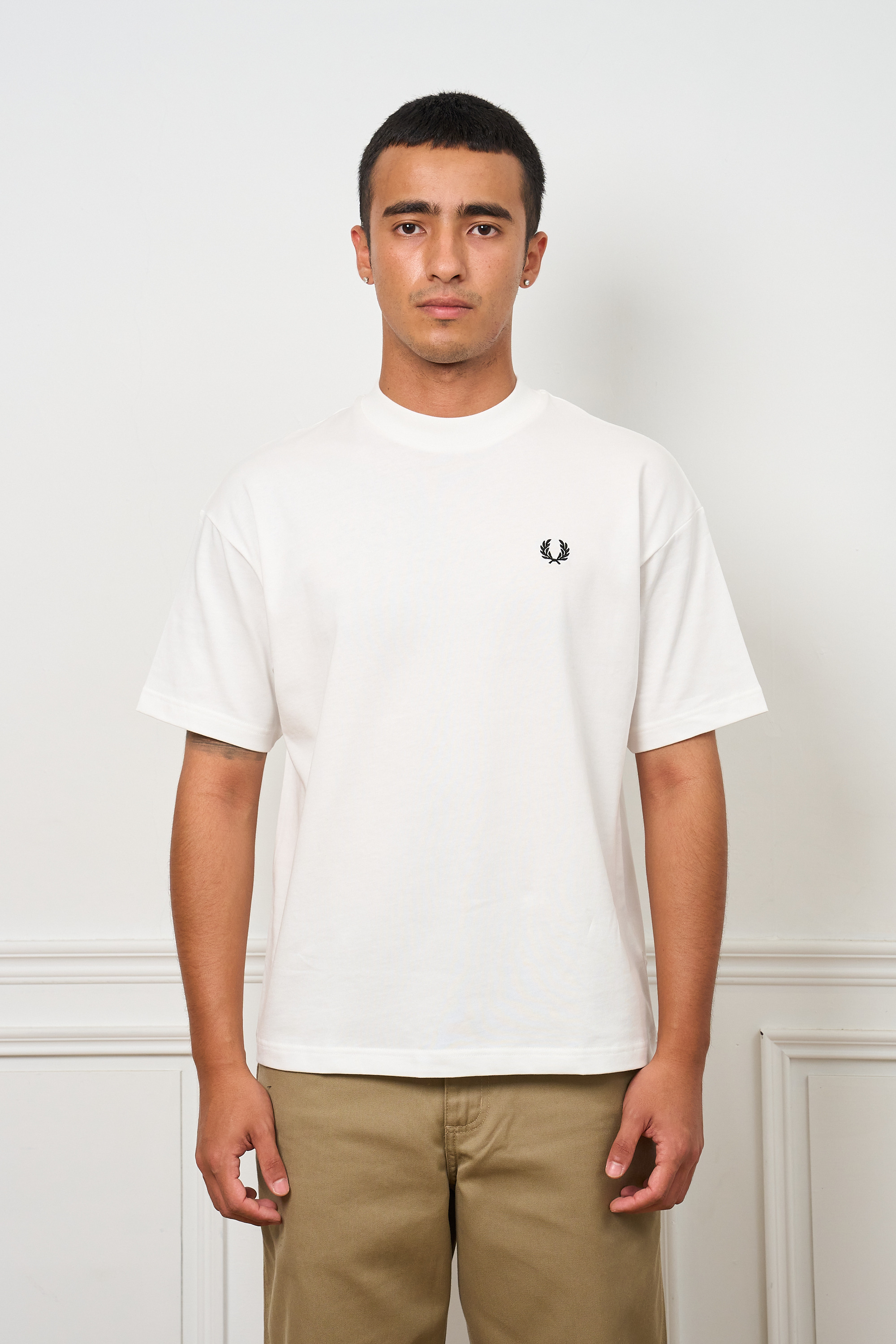FRED PERRY 經典logo寬鬆版TEE OVERSIZED TSHIRT【M3481】