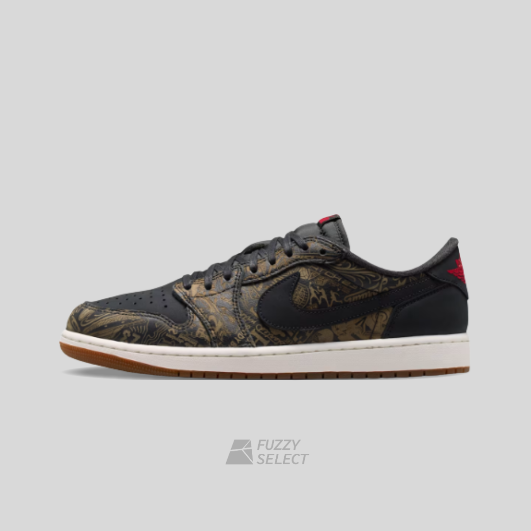 【逢甲 FUZZY】Air Jordan 1 Low OG "Laser" 滿版 雷射 傳奇生涯 IV6750-001