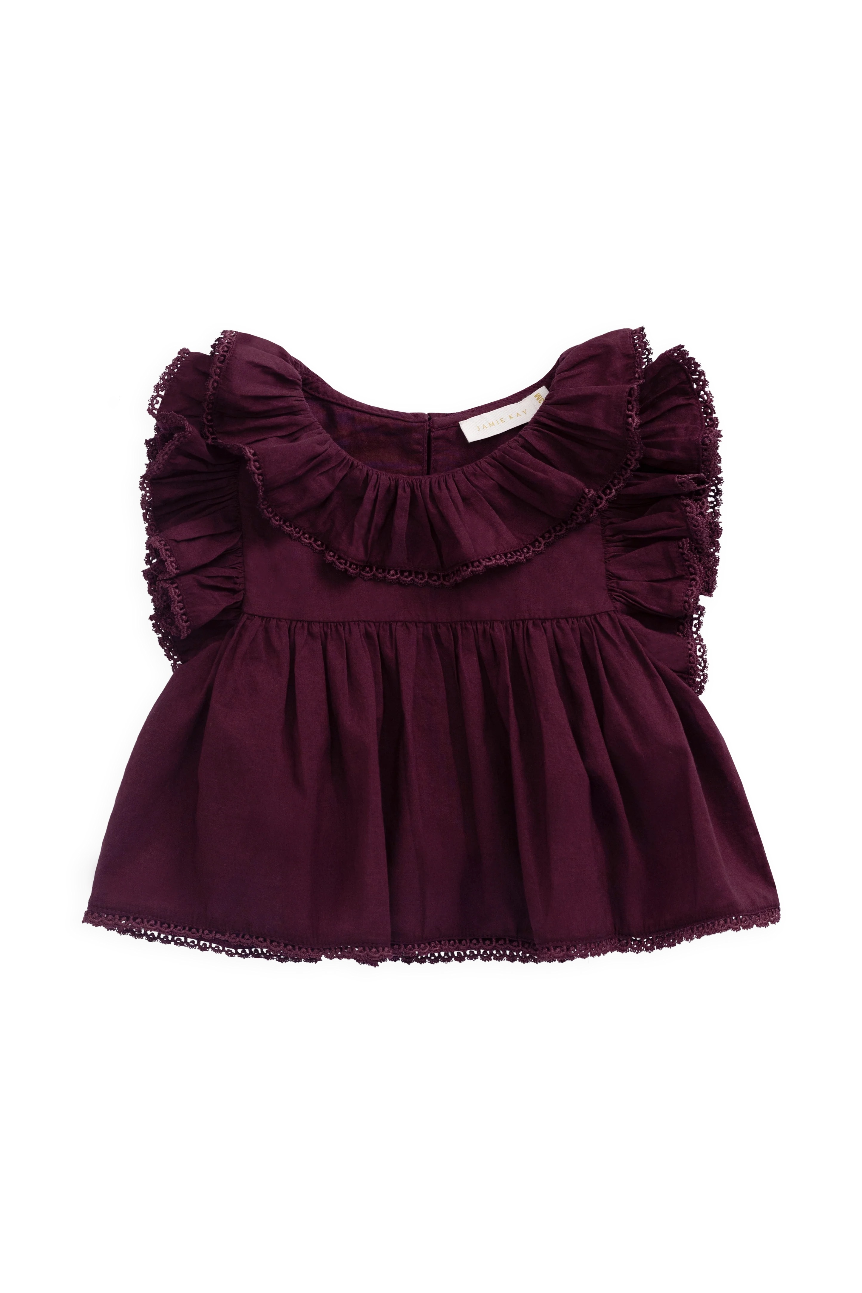 【預購】JAMIE KAY -Organic Cotton Banks Blouse（Fig）