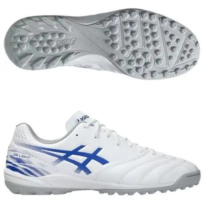 ASICS DS LIGHT CLUB WIDE TF  底足球鞋  (1103A123-100) WHITE / BLUE