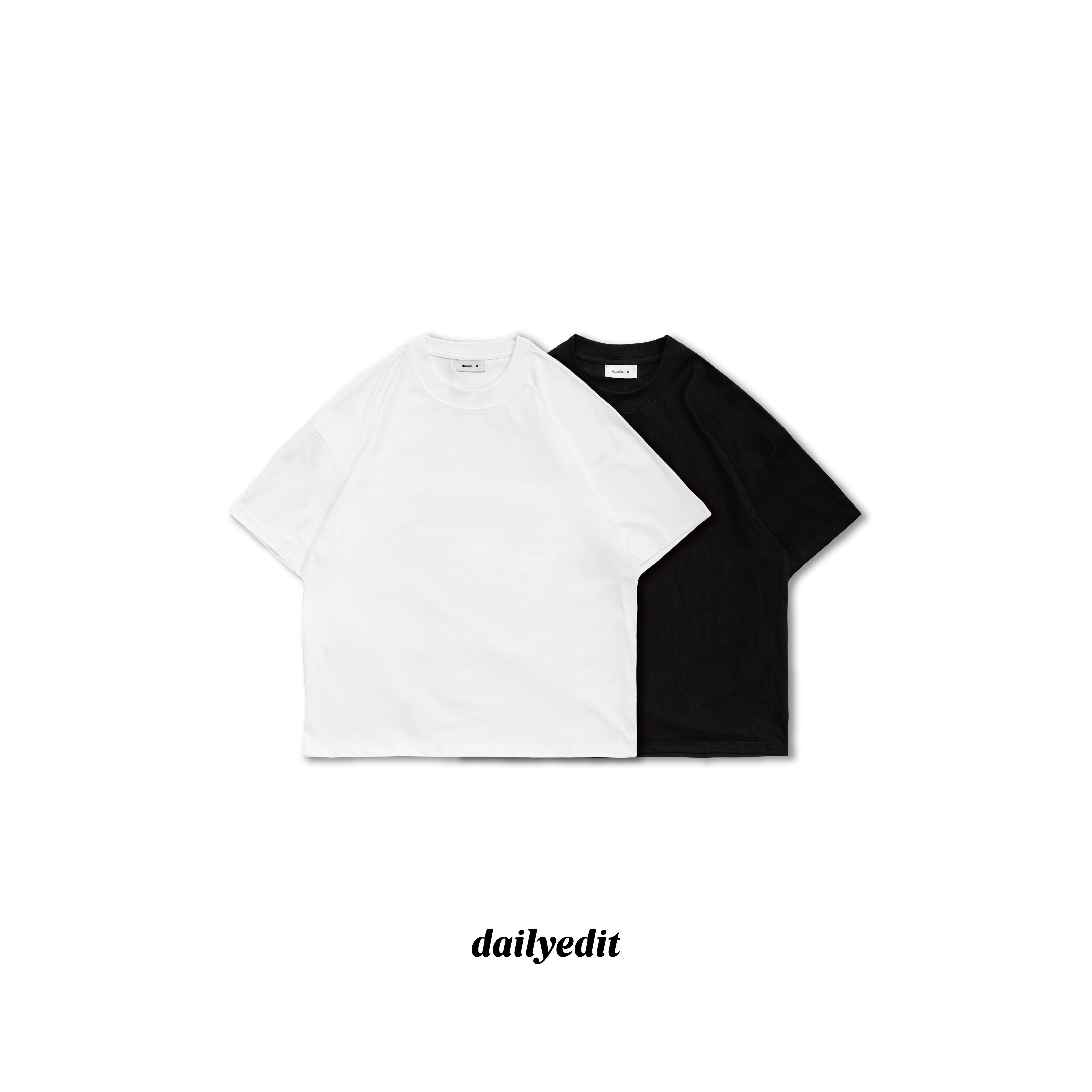 極簡純棉寬短袖 Basic Cotton Tee ST-015