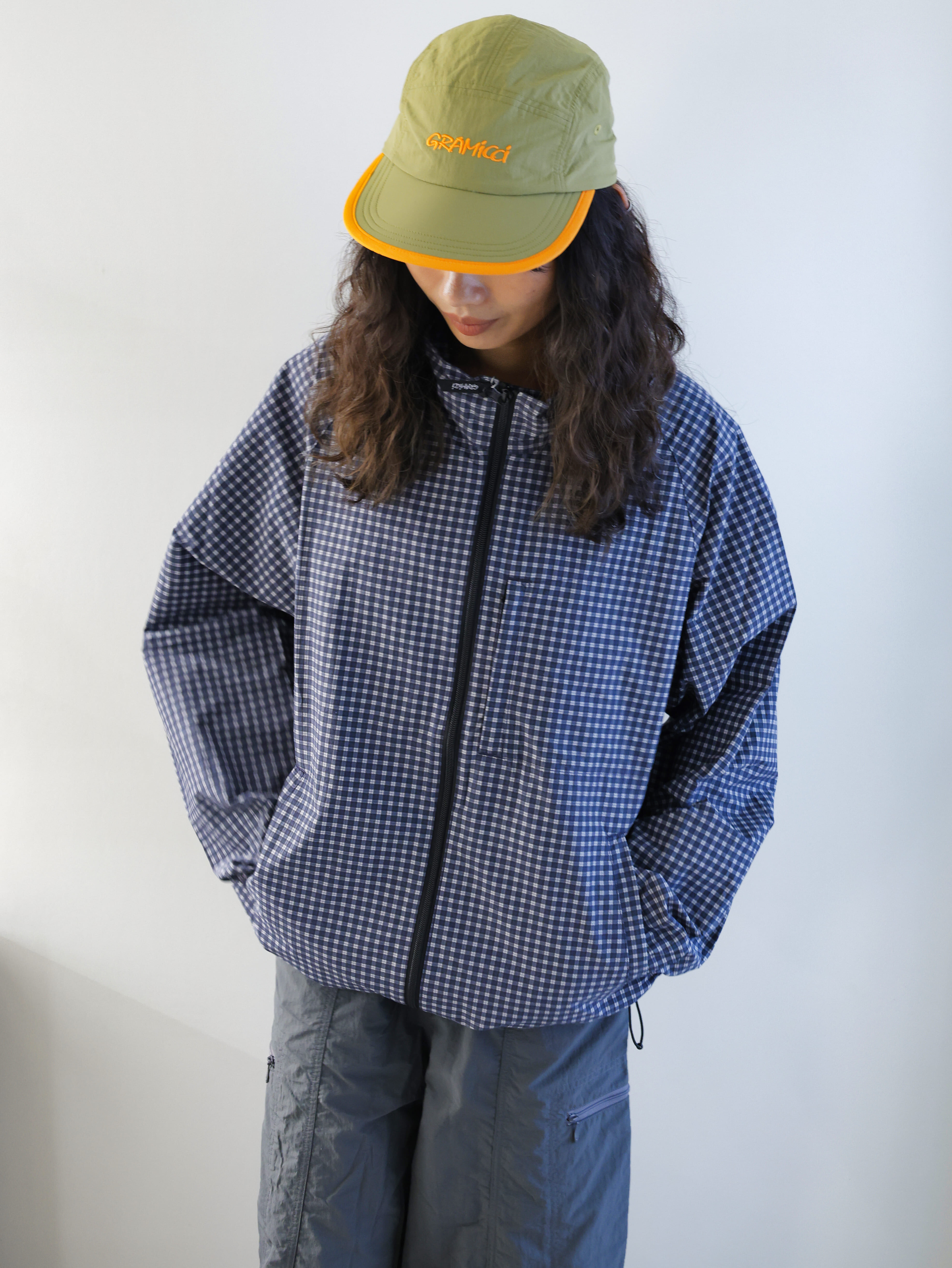 Gramicci MINI CHECK NYLON JACKET 外套 G6FM-J013