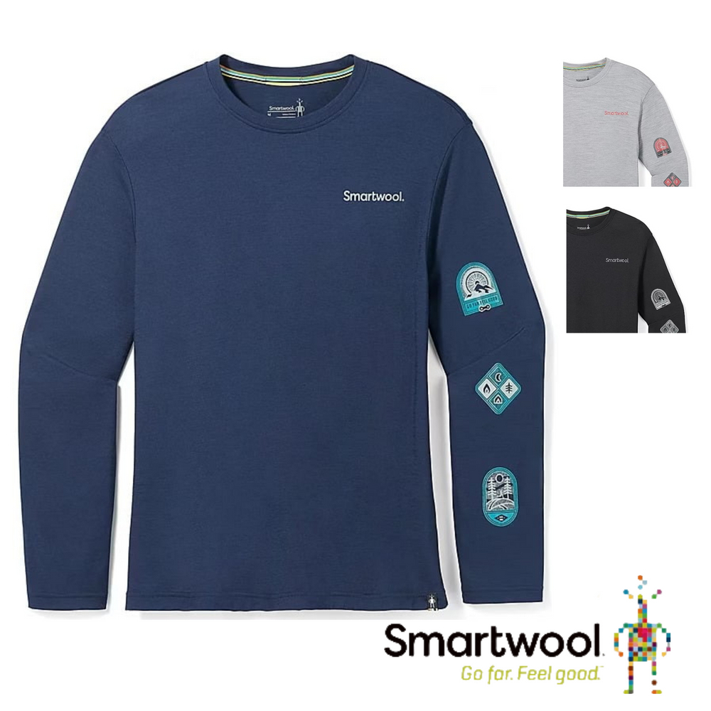 Smartwool Outdoor Patch Graphic 中性 塗鴉長Tee/戶外印象 (3色) SW016989 [HappyOutdoor]
