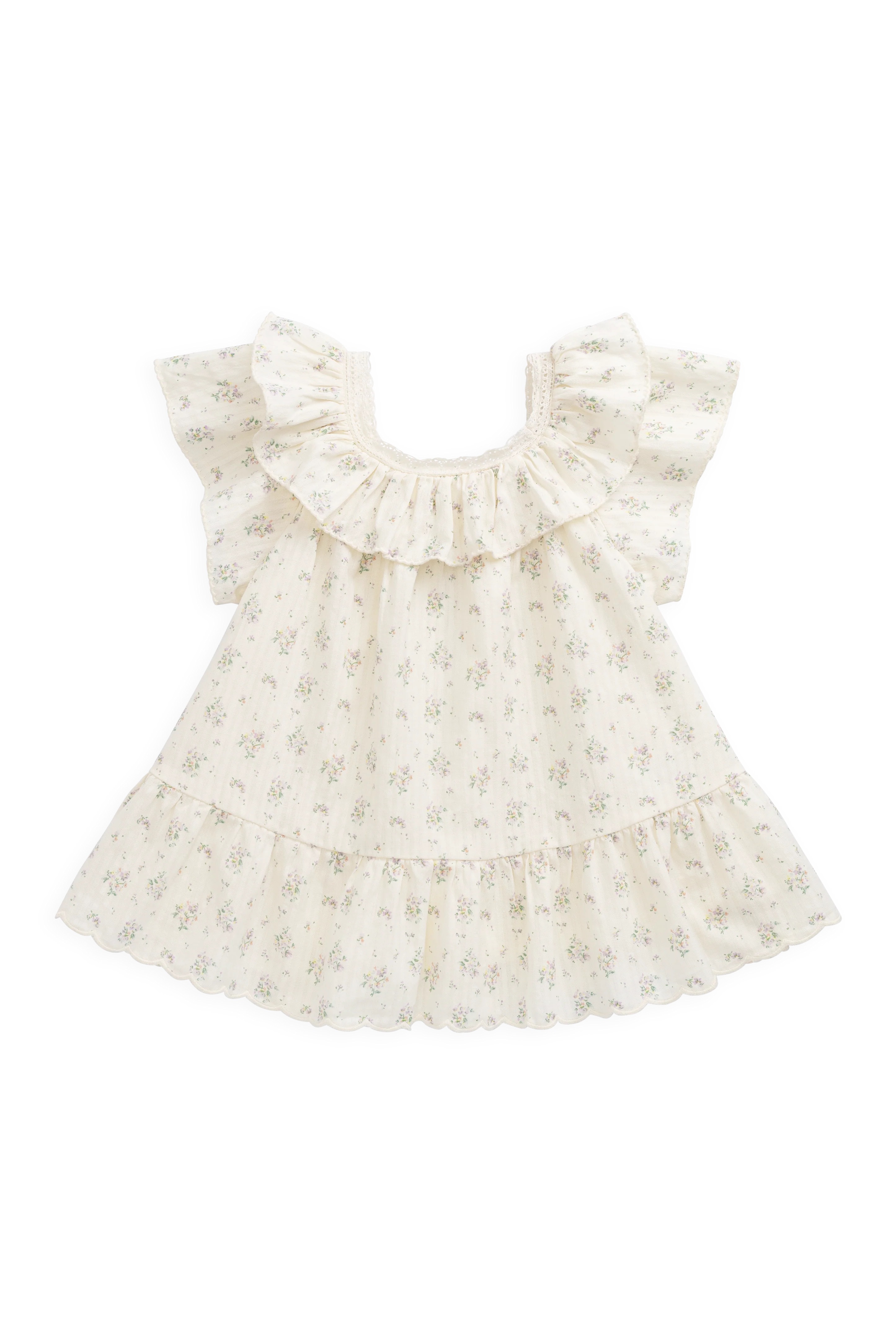 【預購】JAMIE KAY -Organic Cotton Cassidy Dress（Justine Orchid）