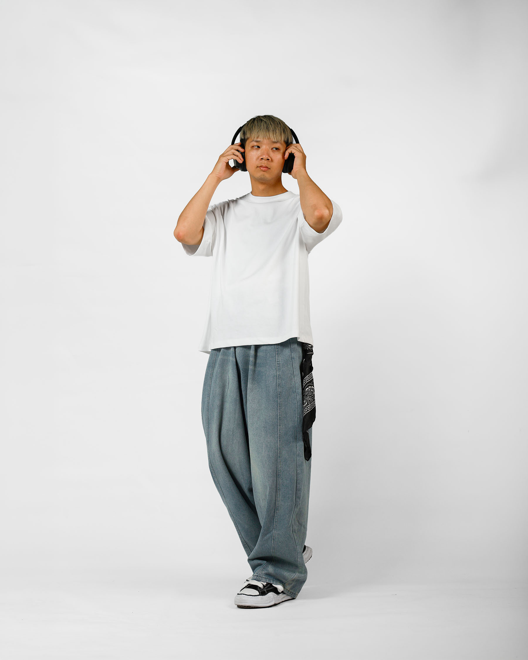 極簡純棉寬短袖 Basic Cotton Tee ST-015