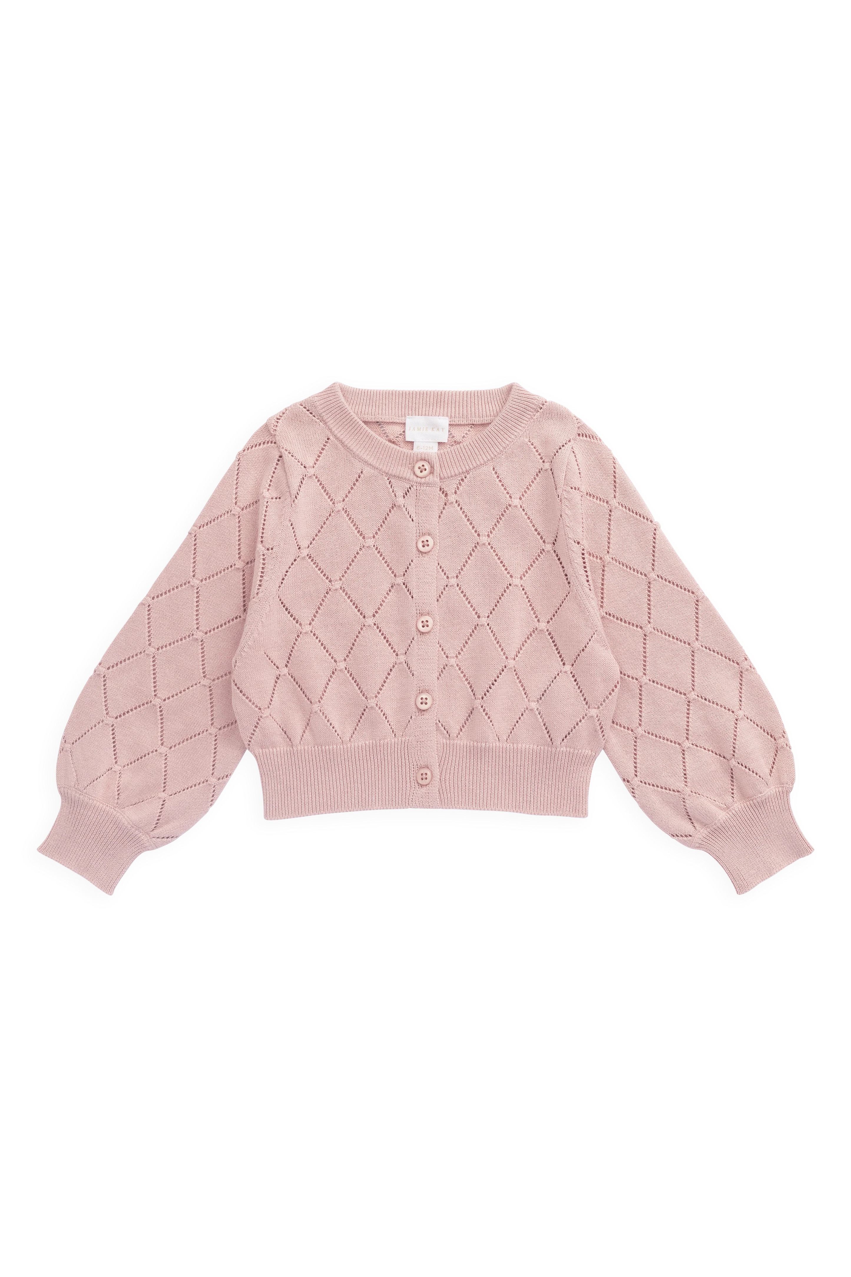 【預購】JAMIE KAY -Lilah Cardigan（Shell Pink）