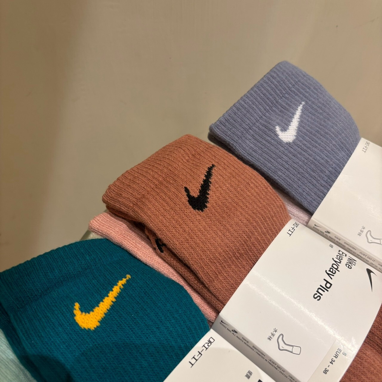 Nike  Everyday Plus 長襪 繽紛色系 3雙入 SX6888-914  933  932