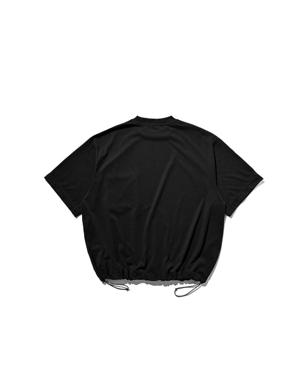 CLESSTE｜3D POCKET MASSIVE T-SHIRT WITH DRAWSTRINGS