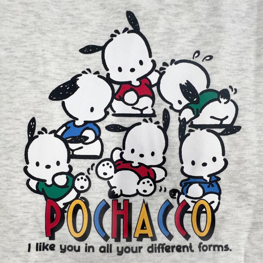 【預購】J081902 Pochacco 帕恰狗 立體毛圈刺繡・加絨寬鬆衛衣