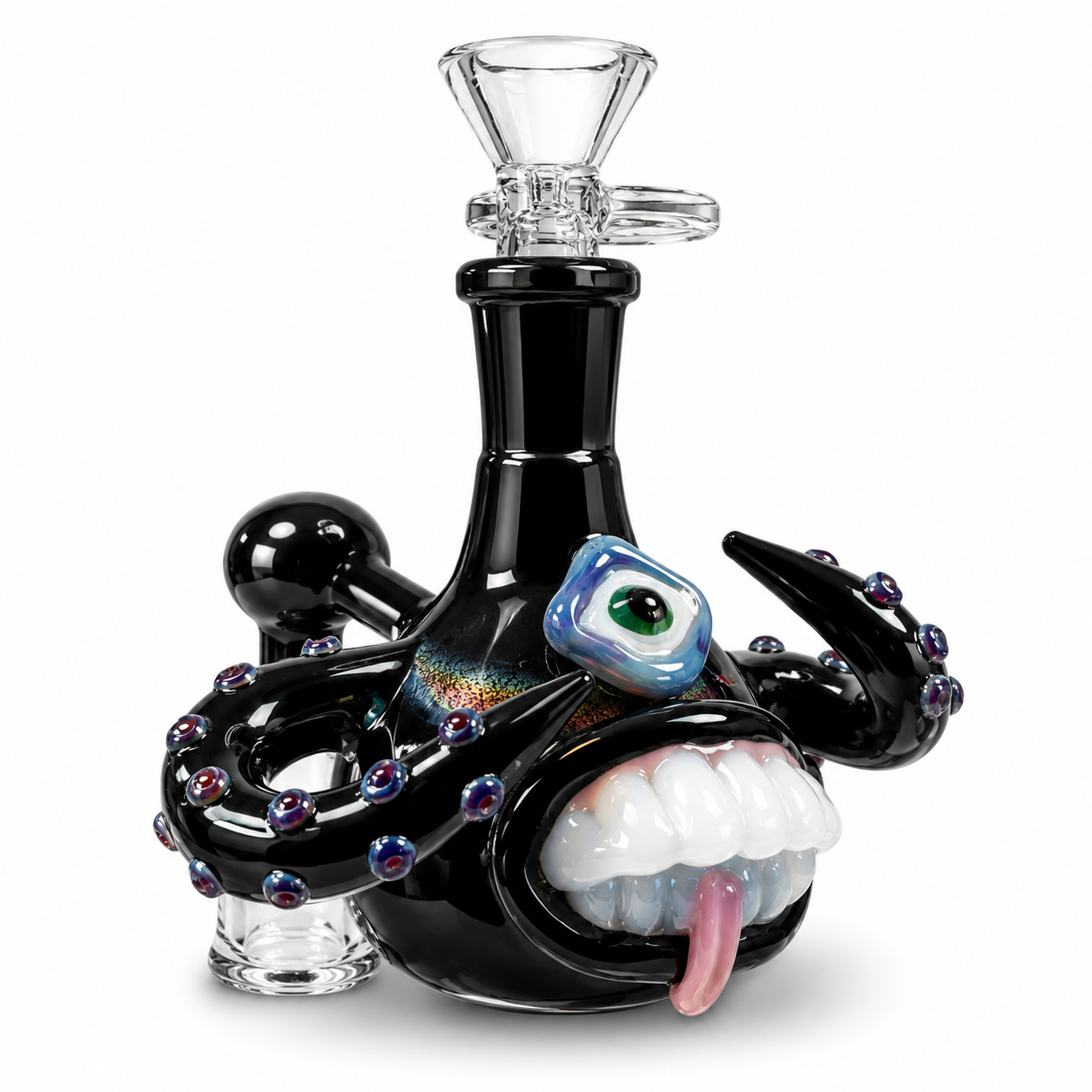 🇨🇦極光Aurora - Monster Dry ash catcher 獨眼黑怪乾式補灰器