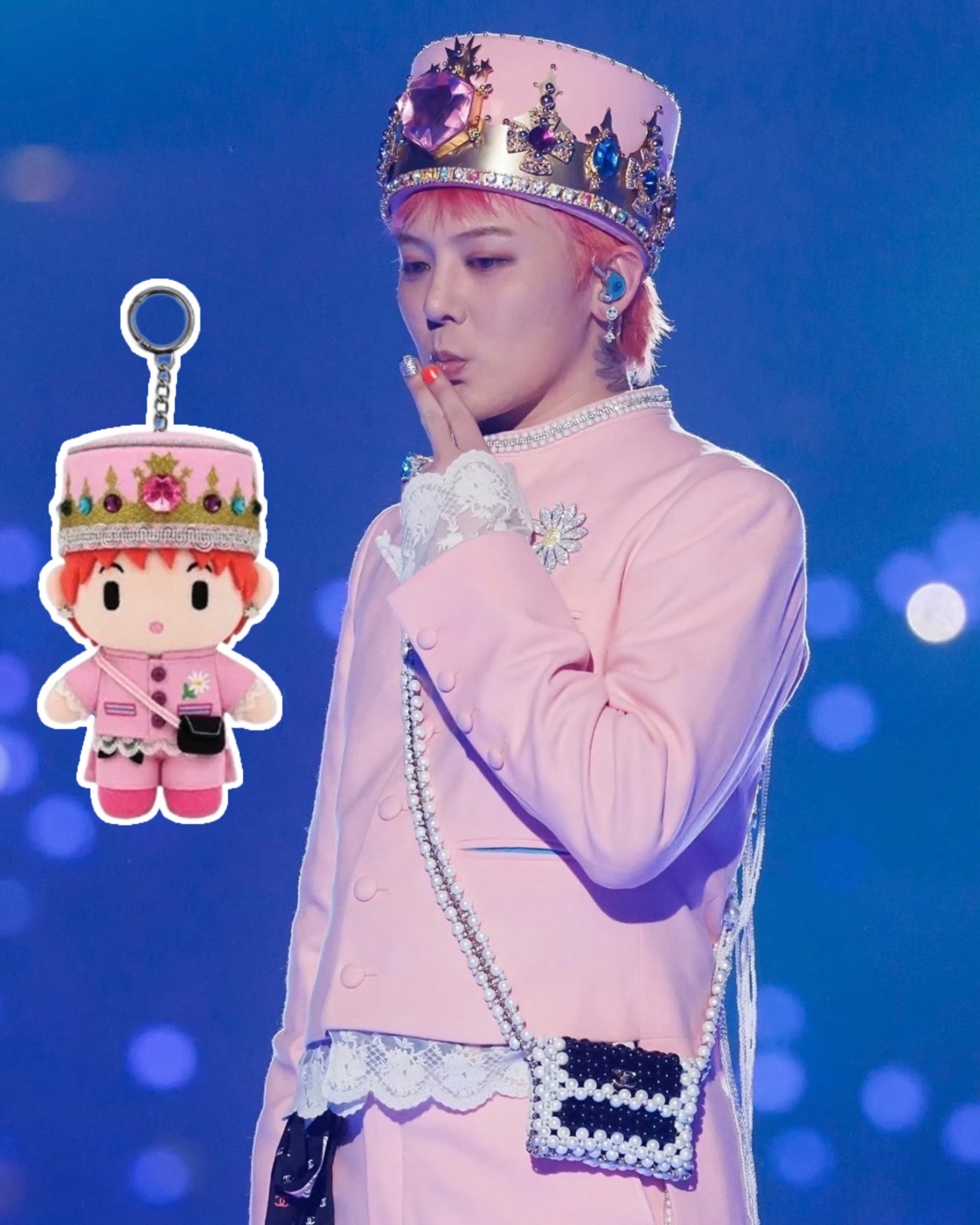 G-DRAGON x FAM 快閃限定 GD 權志龍 G:A Boy's Journey GD娃娃 吊飾