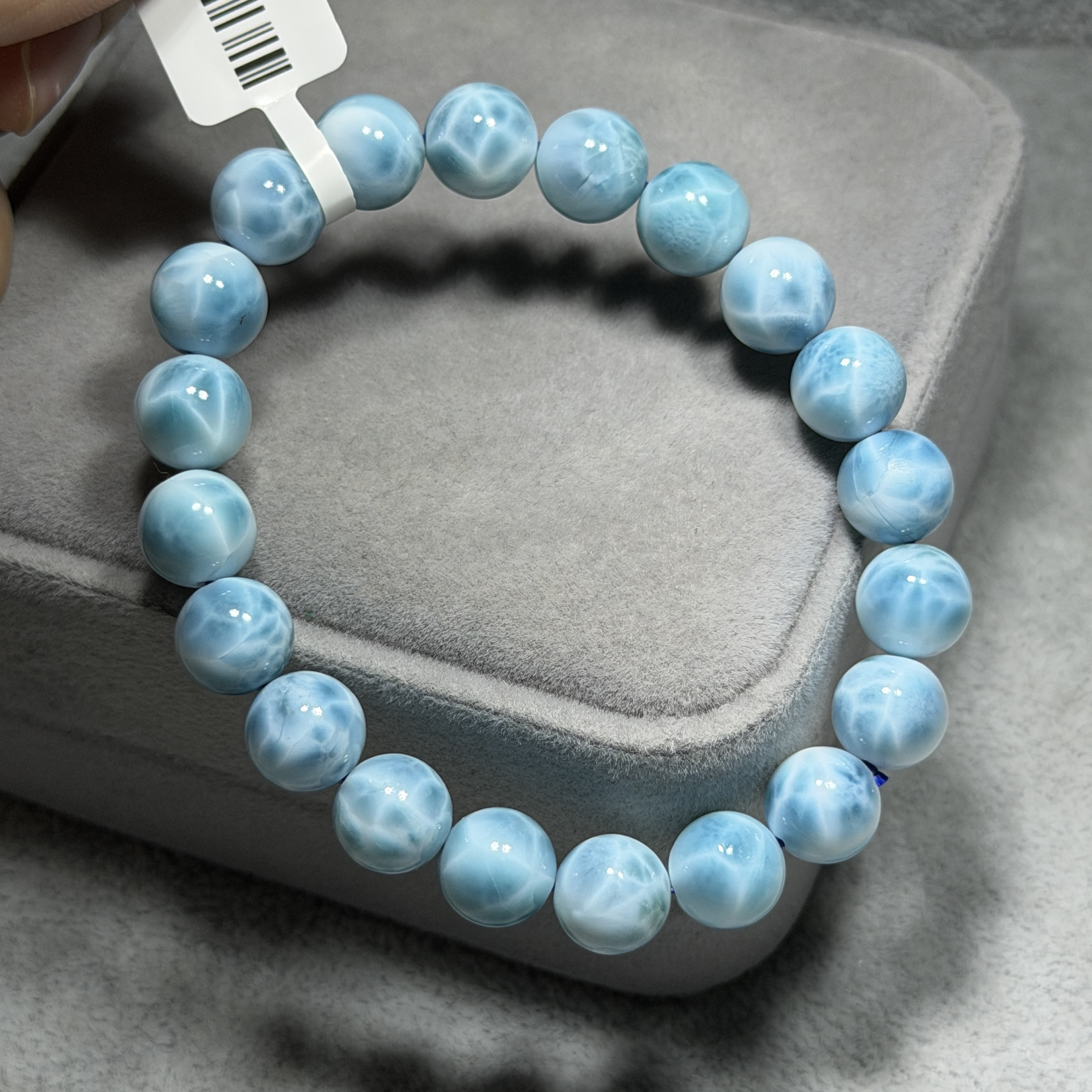 頂級收藏品拉利瑪/海紋石 約10mm LA1525
