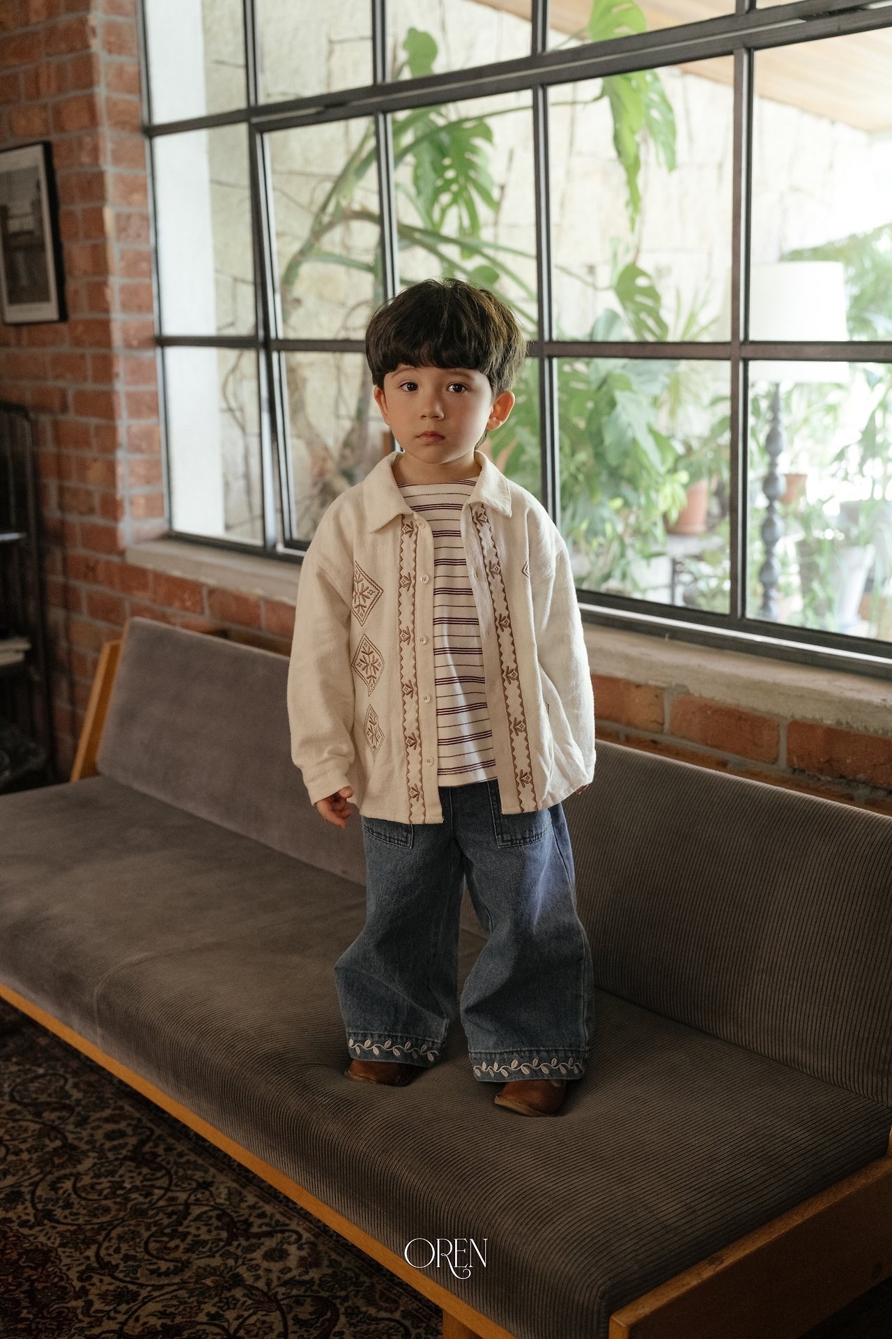 OREN Edwin Embroidered Shirt