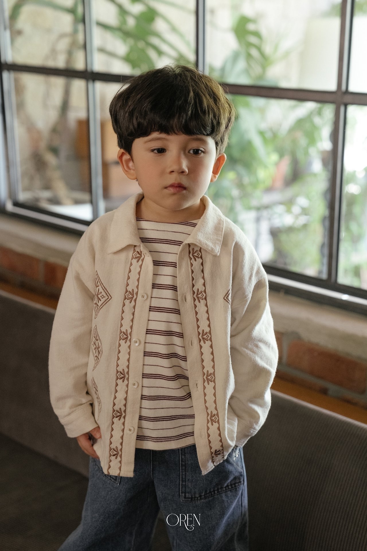 OREN Edwin Embroidered Shirt