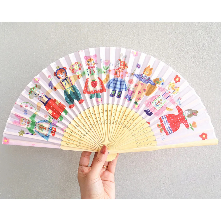 布川愛子 夏日摺扇｜日本表現社
