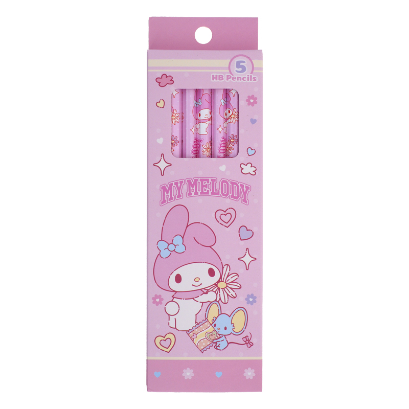 My Melody 5支裝 六角形鉛筆 9-7531-16